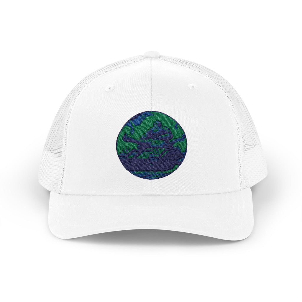 Santa Claus On A Tank Christmas Patriotic, Trucker Cap, Patriotic hat, Truckers Hat, Patriotic Accessories