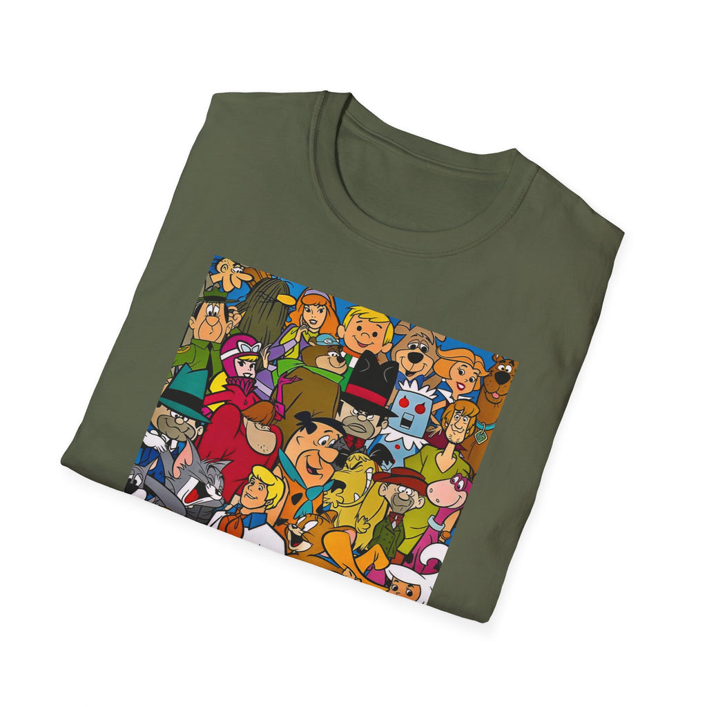 Retro TV Cartoons T-Shirt