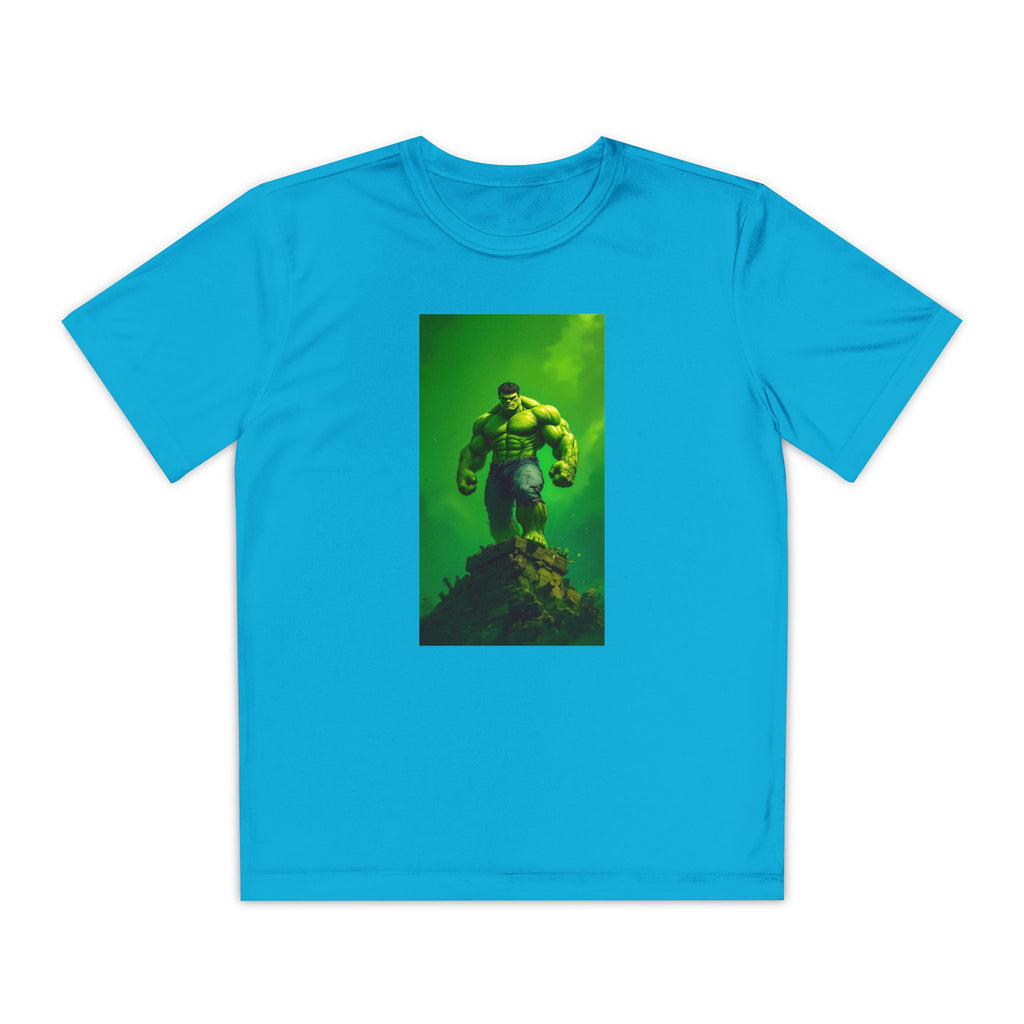 The Incredible Hulk Superhero Marvel Patriotic, Kids Graphic T-Shirt, Boys Hero Top, Girls Comic Book Clothing, Birthday