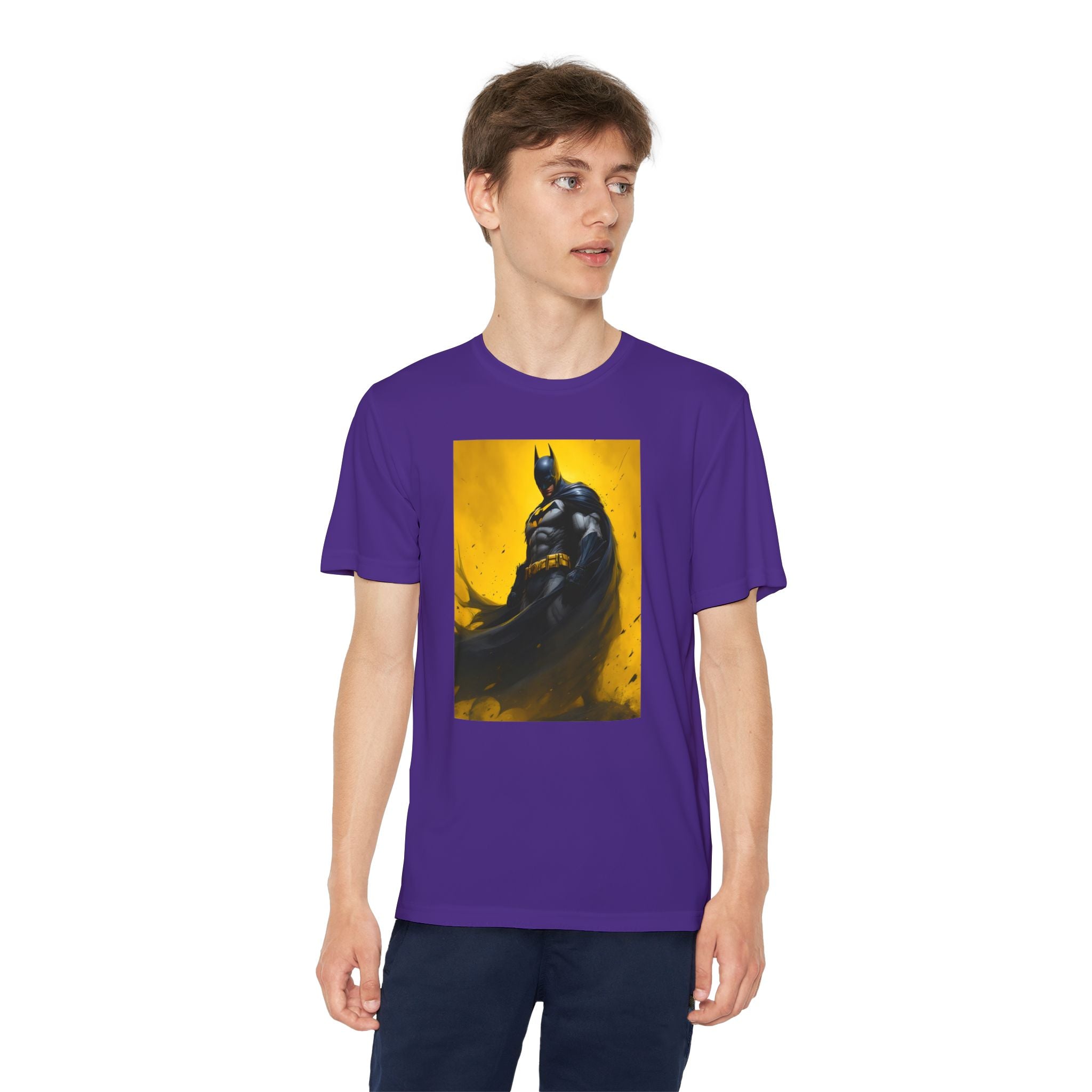 Batman Superhero Marvel Patriotic, Kids Graphic T-Shirt, Boys Hero Top, Girls Comic Book Clothing, Birthday