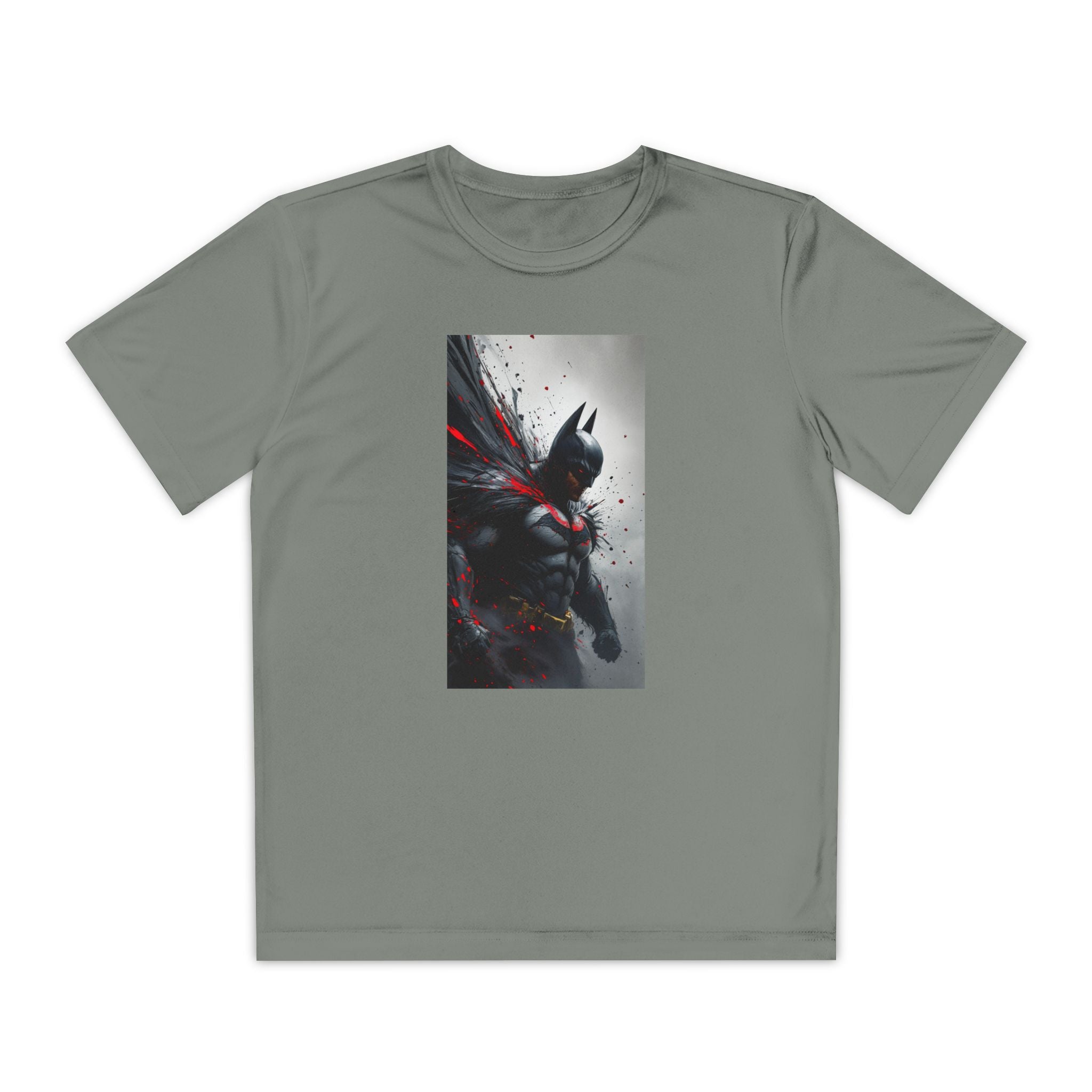 Batman Superhero Marvel Patriotic, Kids Graphic T-Shirt, Boys Hero Top, Girls Comic Book Clothing, Birthday