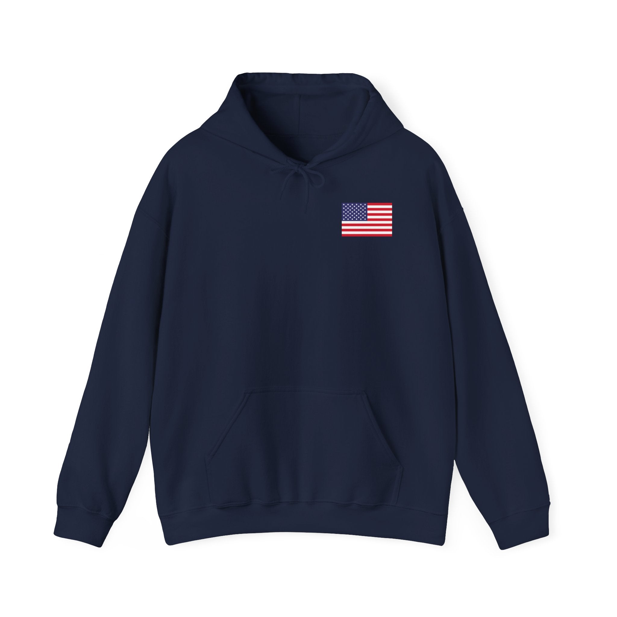 Firefighter Patriotic Hoodie Sweatshirt