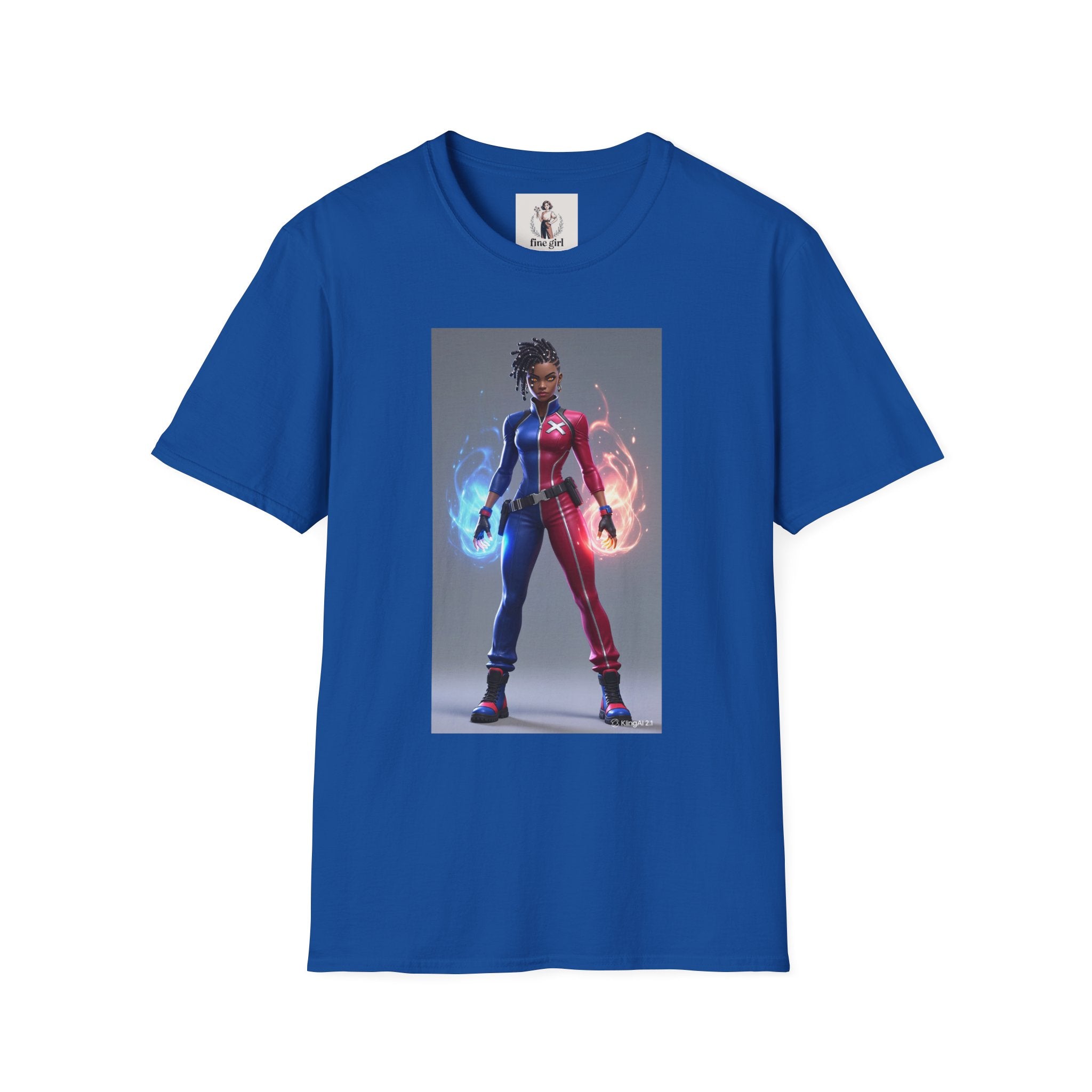 Mercedes Knight Superhero Marvel Unisex Softstyle T-Shirt, Comic Book Tee, Graphic Novel Shirt, Geeky Clothing, Cosplay Costume Top
