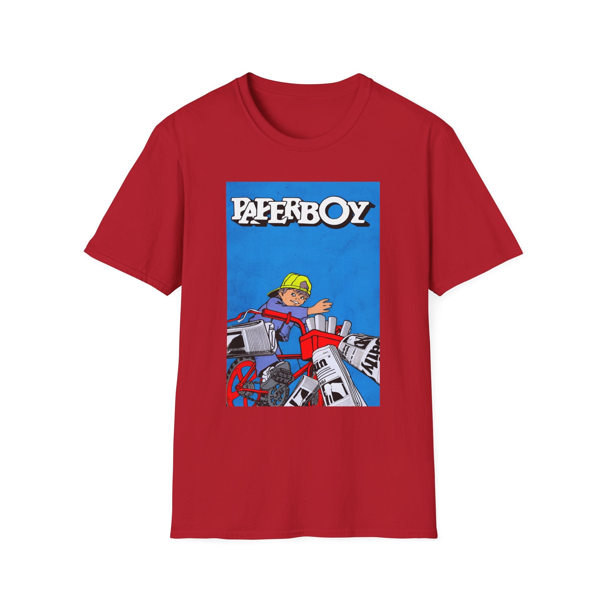 Retro Paperboy Video Game T-Shirt
