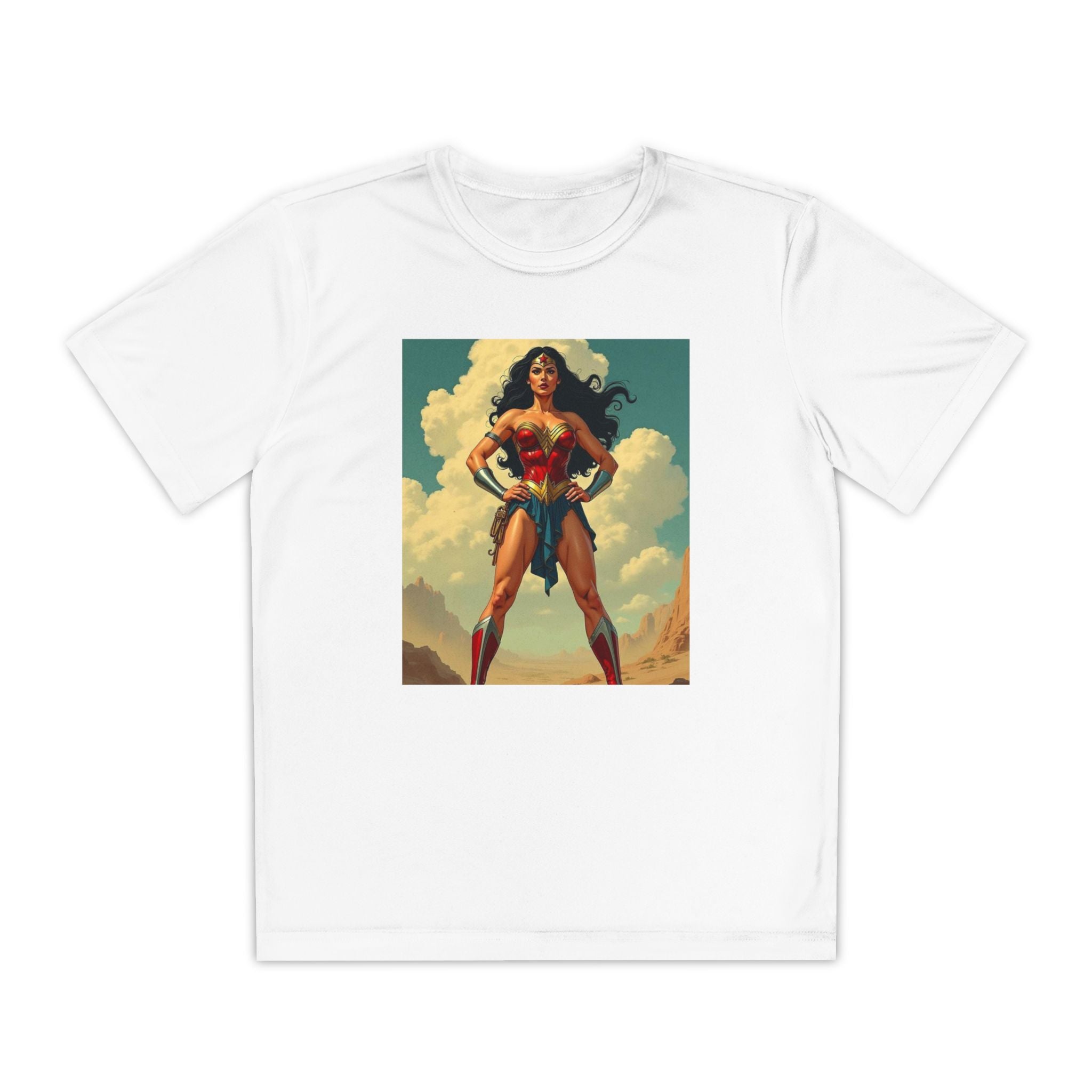 Wonder Woman Superhero Marvel t-shirt, Kids Graphic Tee, Boys Superhero Shirt, Children's Movie Character Top