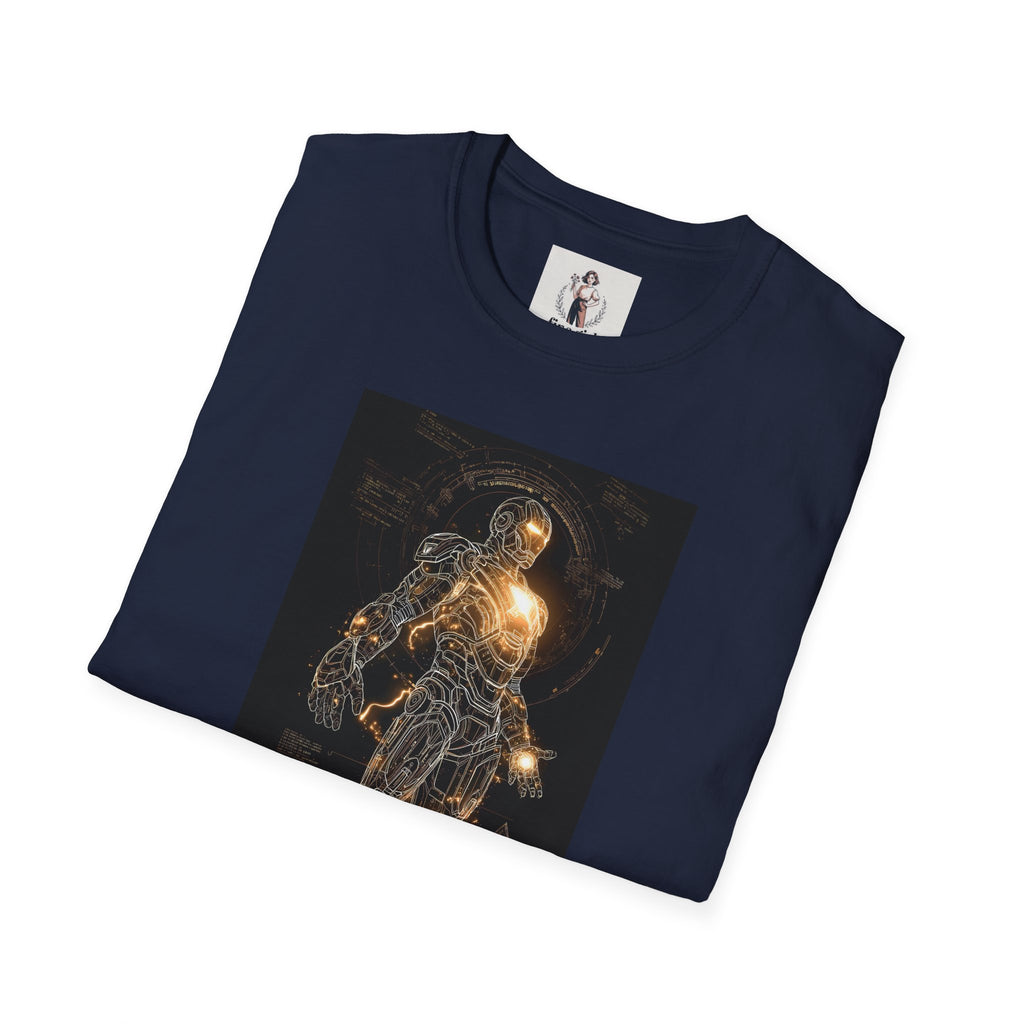 Ironman Superhero Marvel Unisex Softstyle T-Shirt, Comic Book Tee, Geeky Clothing, Cosplay Costume Top