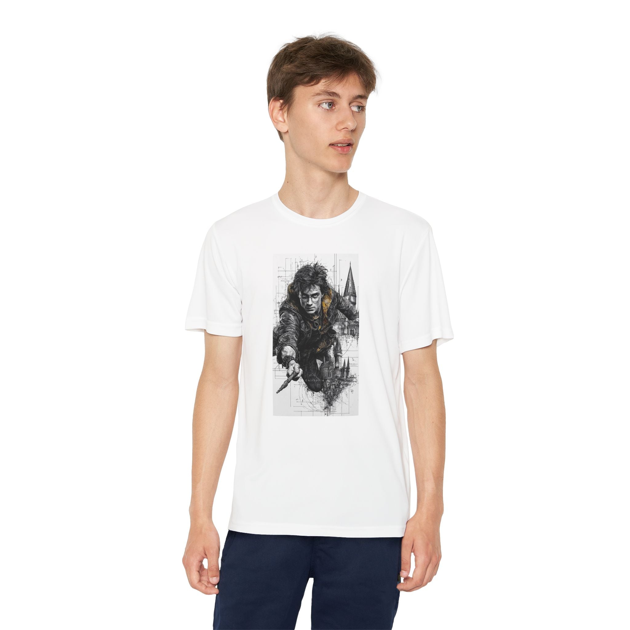 Youth Competitor Tee - Harry Potter, Wizard School Shirt, Magical Kids Top, Hogwarts Fan Gift, Sorcerer's Stone T-Shirt