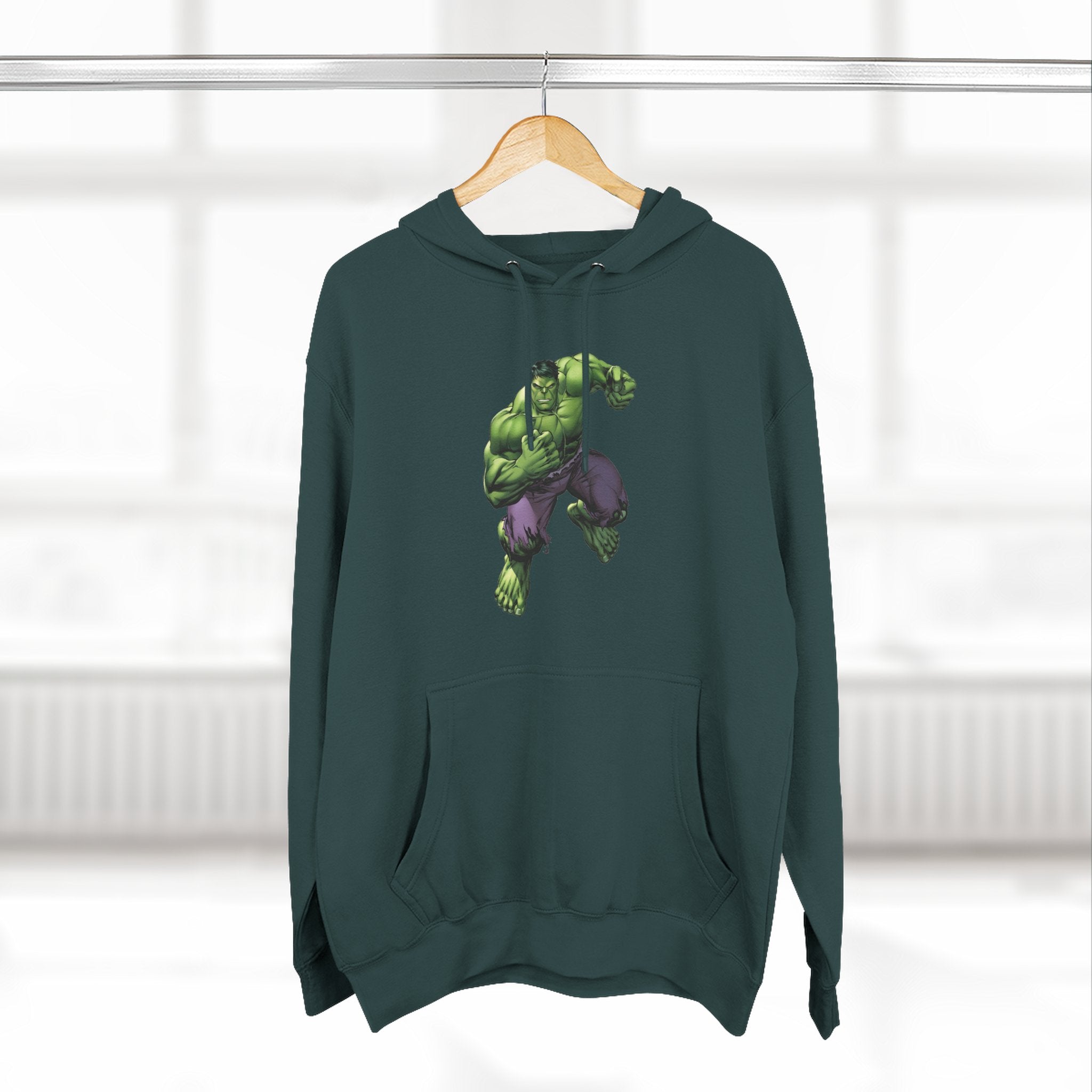 The Incredible Hulk Three-Panel Fleece Hoodie