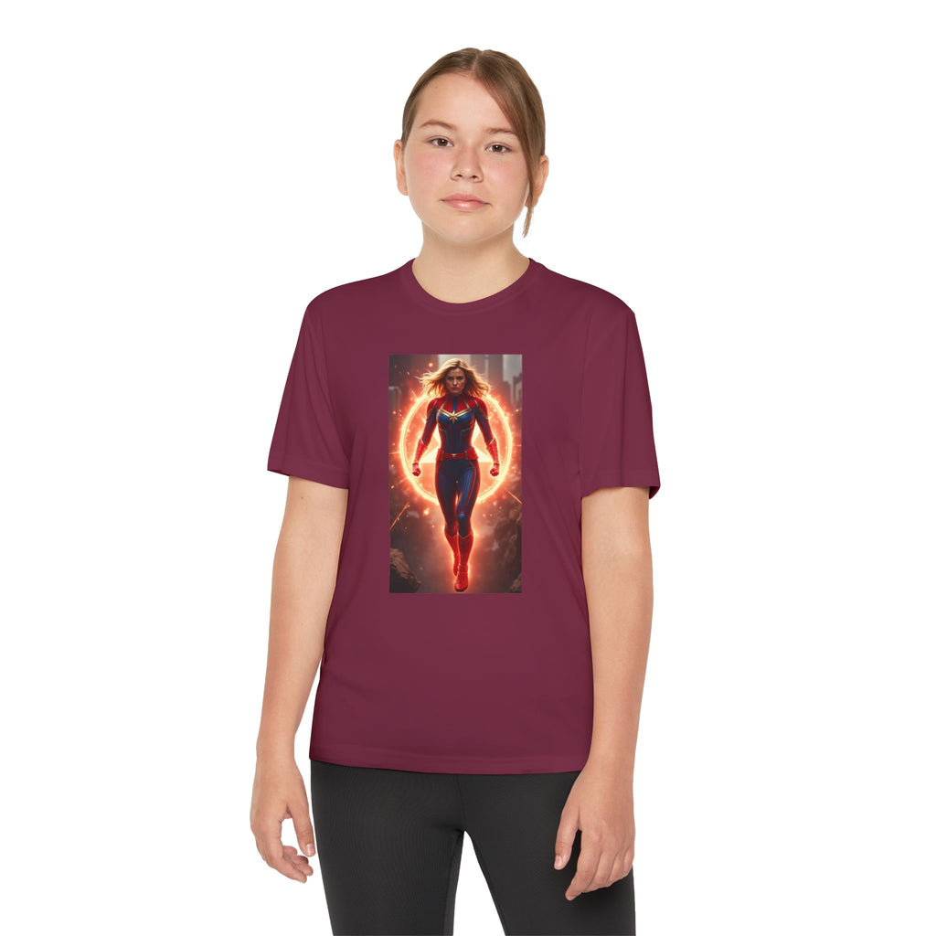 Advengers Youth T-Shirt Sports Graphic Tee, Cool Athletic Shirt for Kids, Perfect for Sports Events, Team Spirit