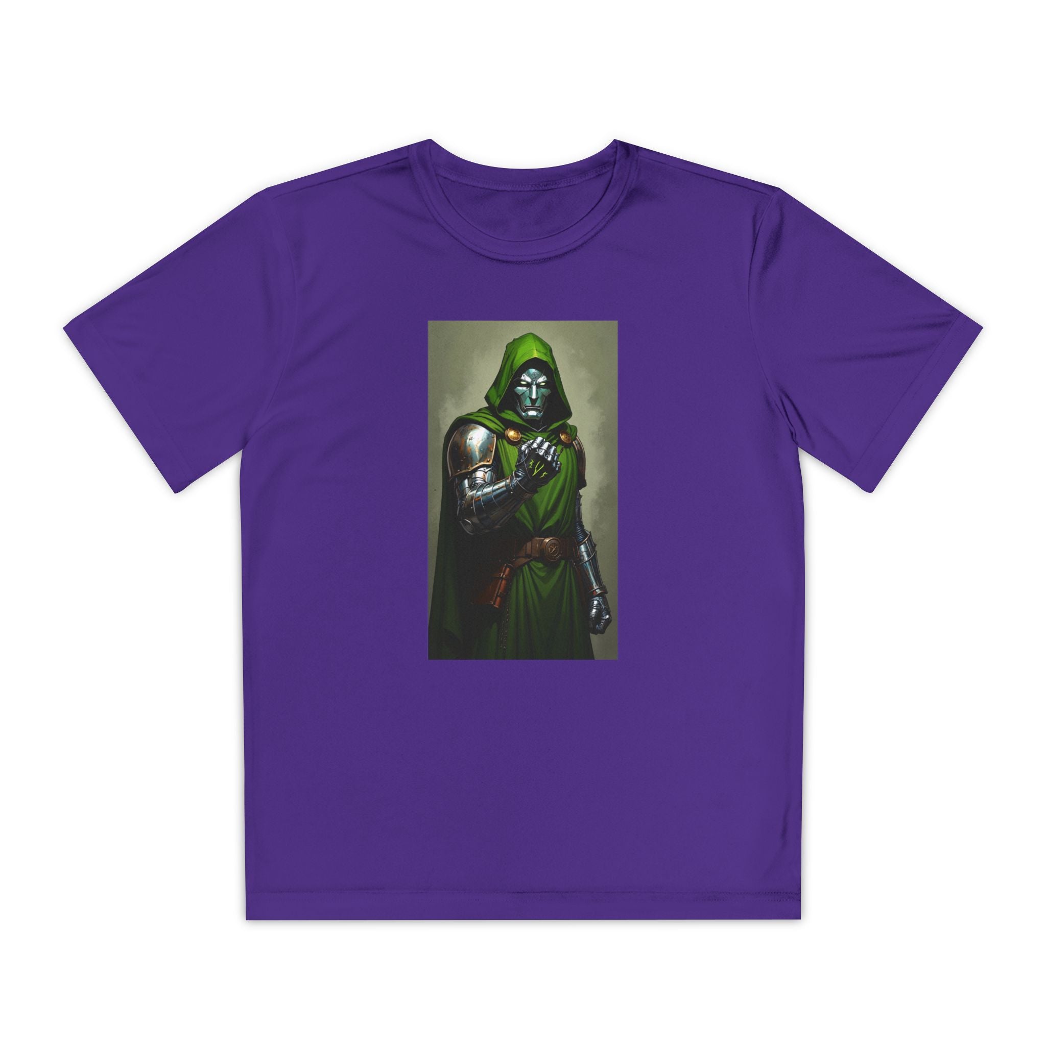 Dr Doom Superhero Marvel Patriotic, Kids Graphic T-Shirt, Boys Hero Top, Girls Comic Book Clothing, Birthday
