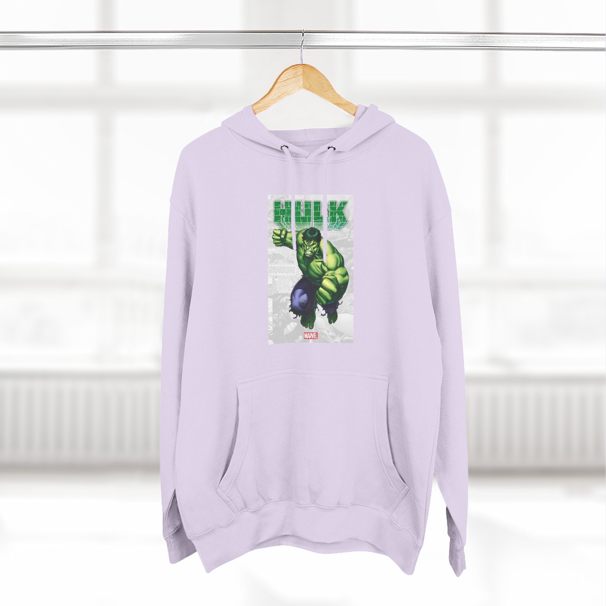The Incredible Hulk Three-Panel Fleece Hoodie