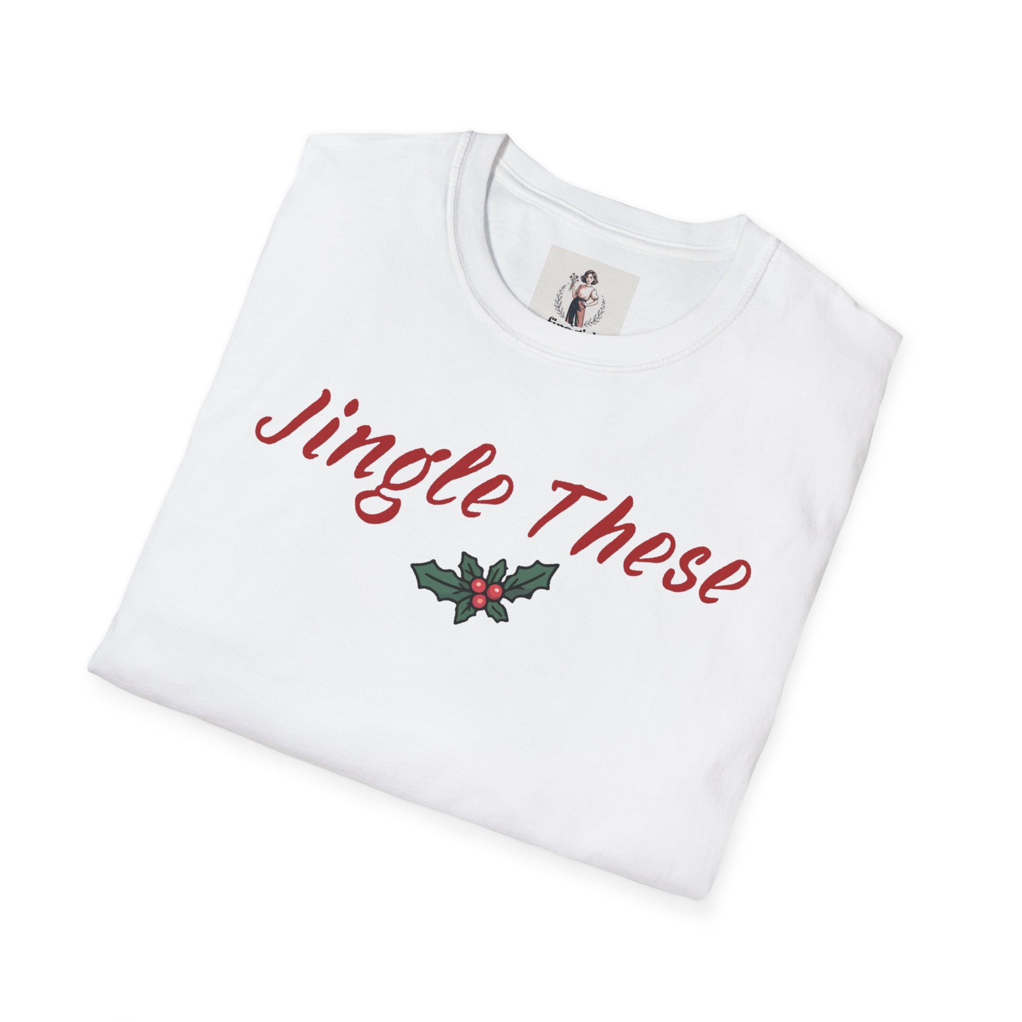 Jingle These Hand Grenades Christmas T-Shirt ~ Unisex Softstyle T-Shirt