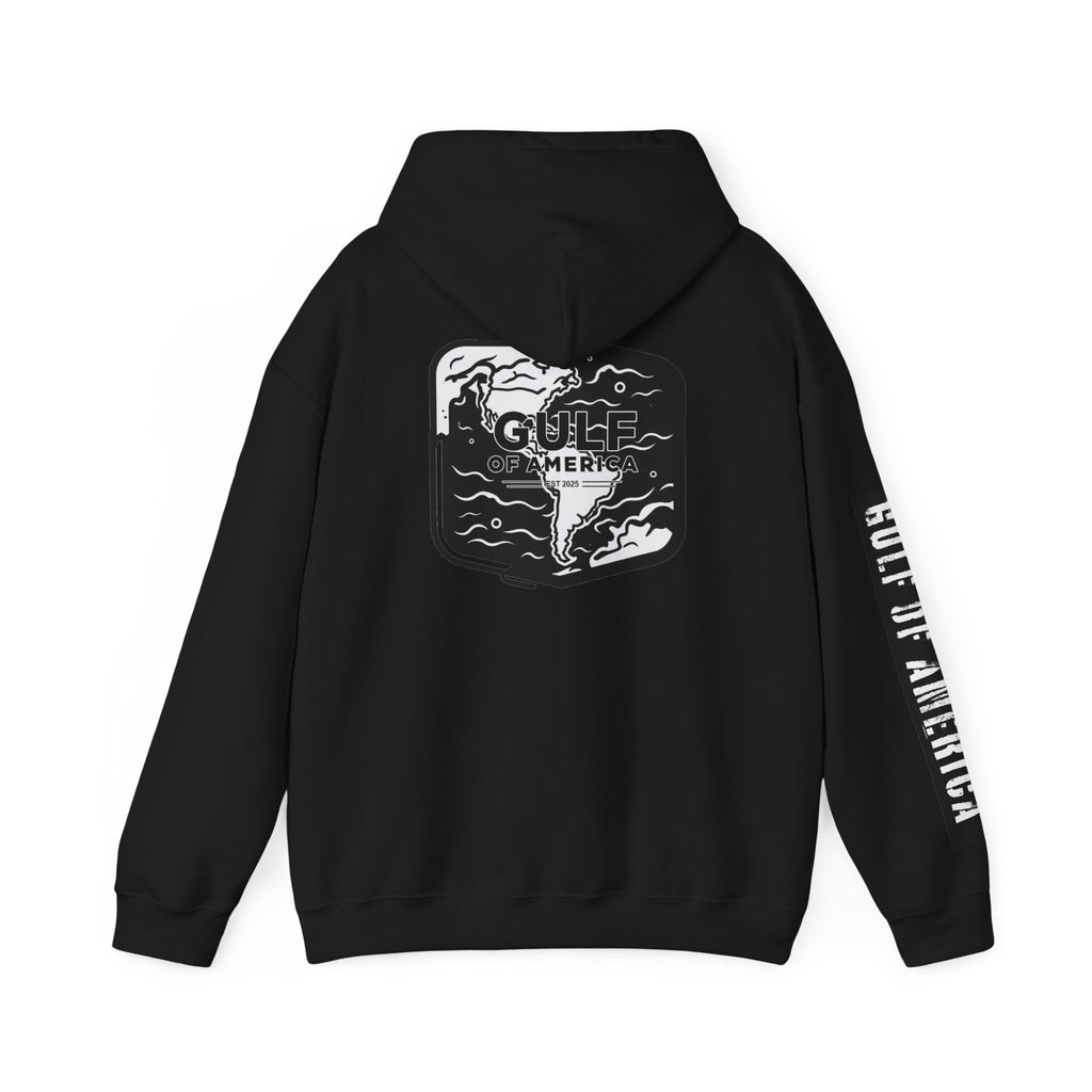 Gulf Of America Patriotic Hoodie, USA Patriotism Sweatshirt, American Flag Pullover, Independence Day Apparel, Fourth of July Gift