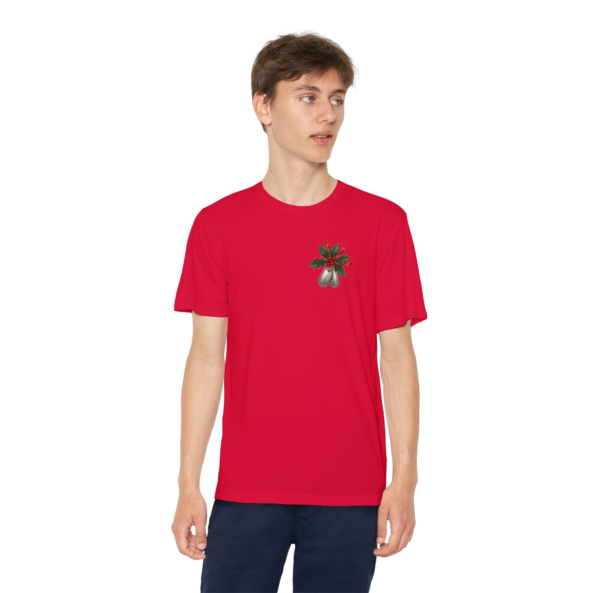 Yule Guard Patriotic Christmas Holiday ~ Youth T-Shirt, Unisex Softstyle T-Shirt