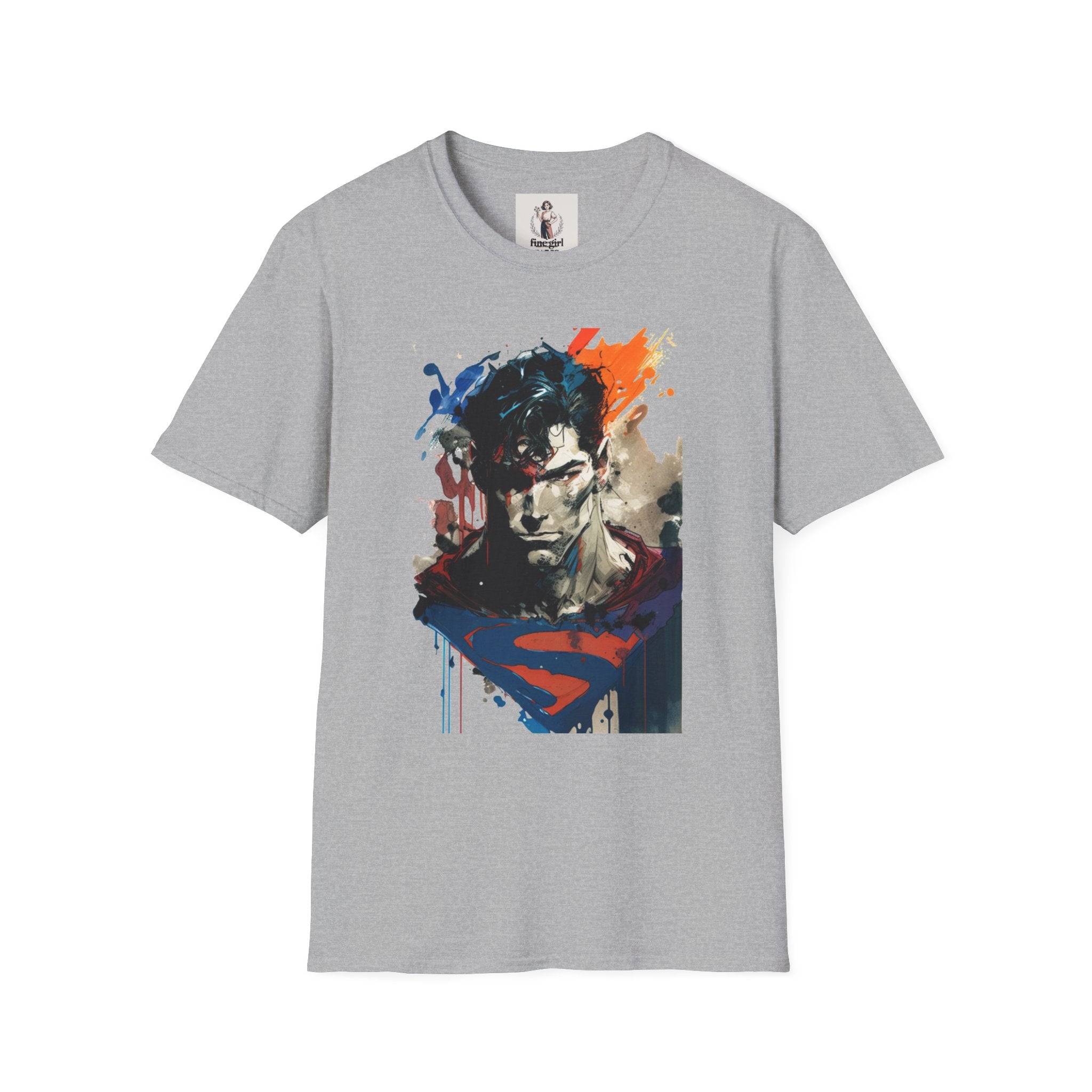 Superman Hero Unisex Softstyle T-Shirt