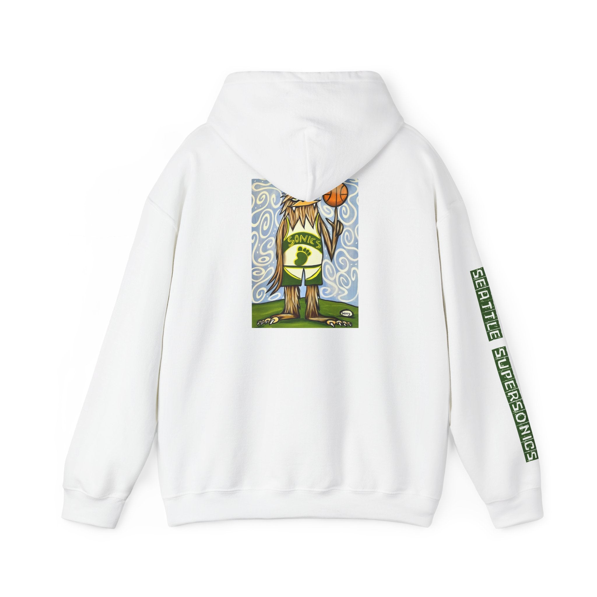 Seattle Supersonics Patriotic Hoodie