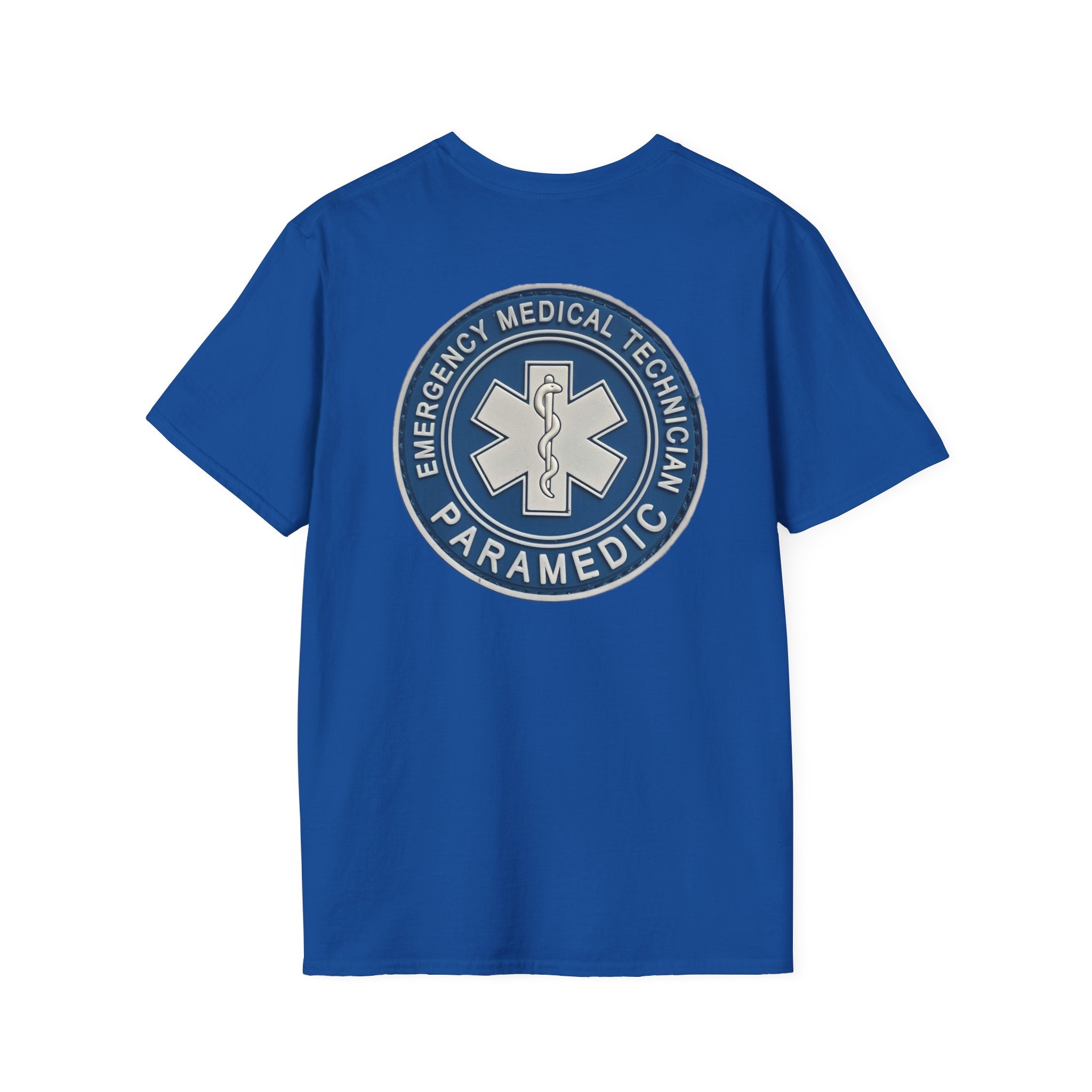 Paramedic Patriotic T-Shirt - USA Flag Tee, Fourth of July Shirt, American Pride Top, Independence Day Apparel, Red White Blue