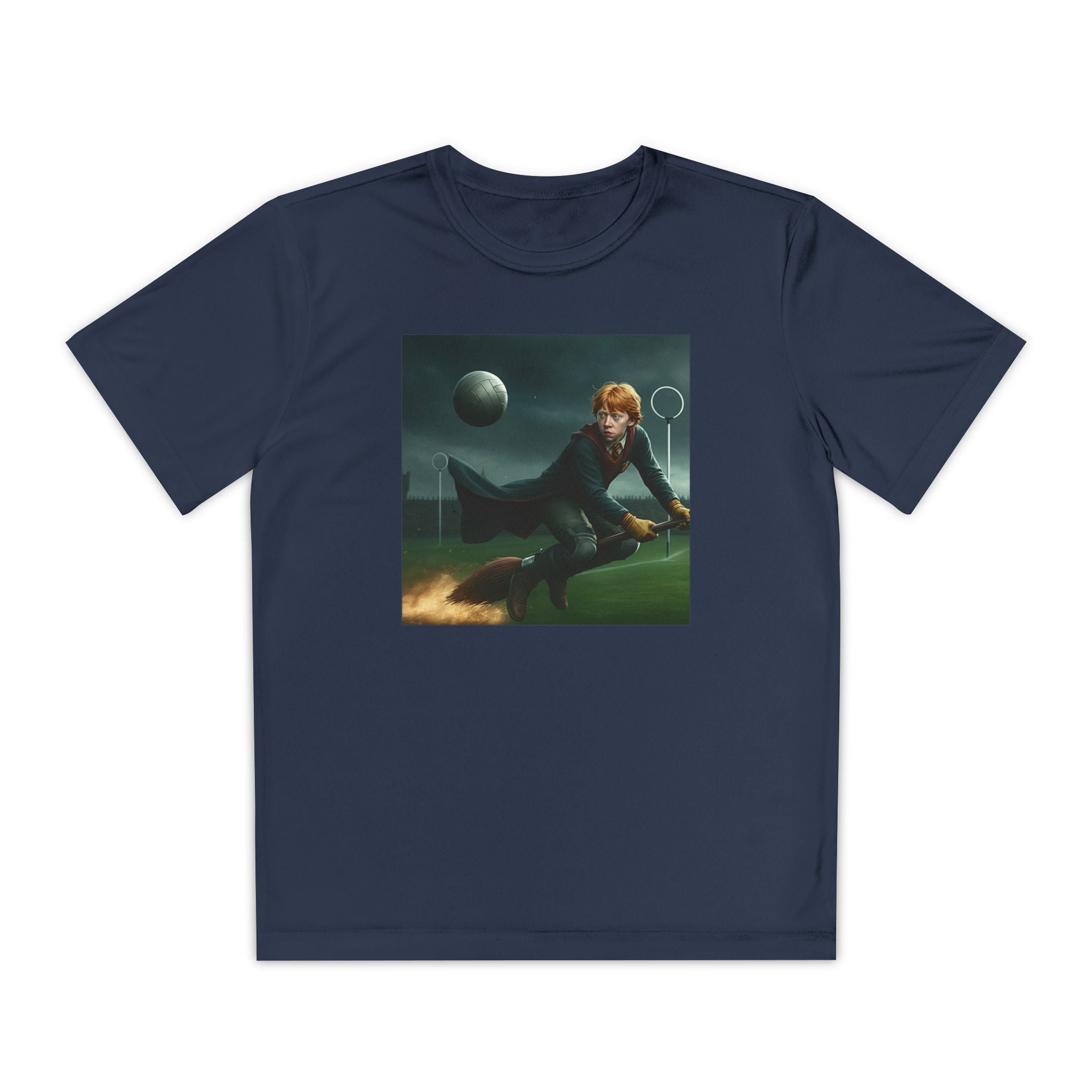 Youth Competitor Tee - Harry Potter, Wizard School Shirt, Magical Kids Top, Hogwarts Fan Gift, Sorcerer's Stone T-Shirt
