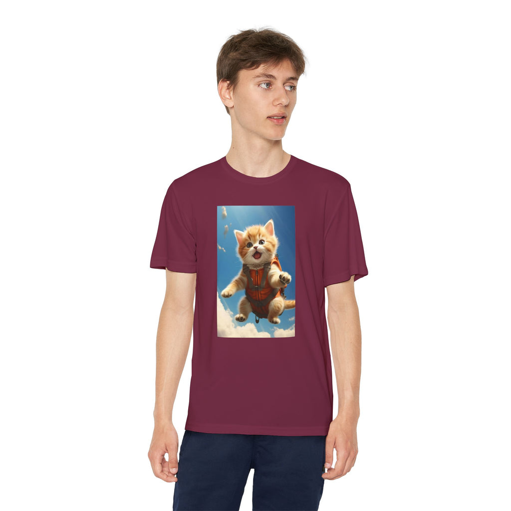 Youth Tee Shirt, Kids Animal Graphic Top, Cute Black and White Tee, Children's Zoo Theme Shirt, Bamboo Bear