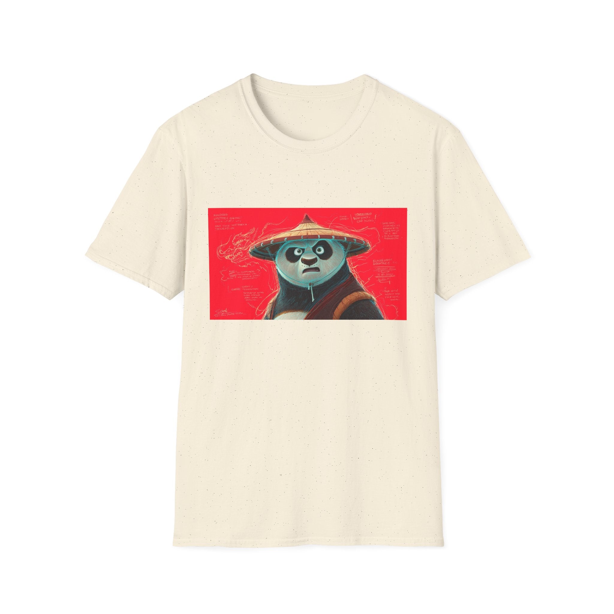 Kung Fu Panda Unisex Softstyle T-Shirt, DreamWorks Animation Youth Competitor Tee, Graphic Tee, Movie Fan Gift, Cult Classic Shirt, Comfy