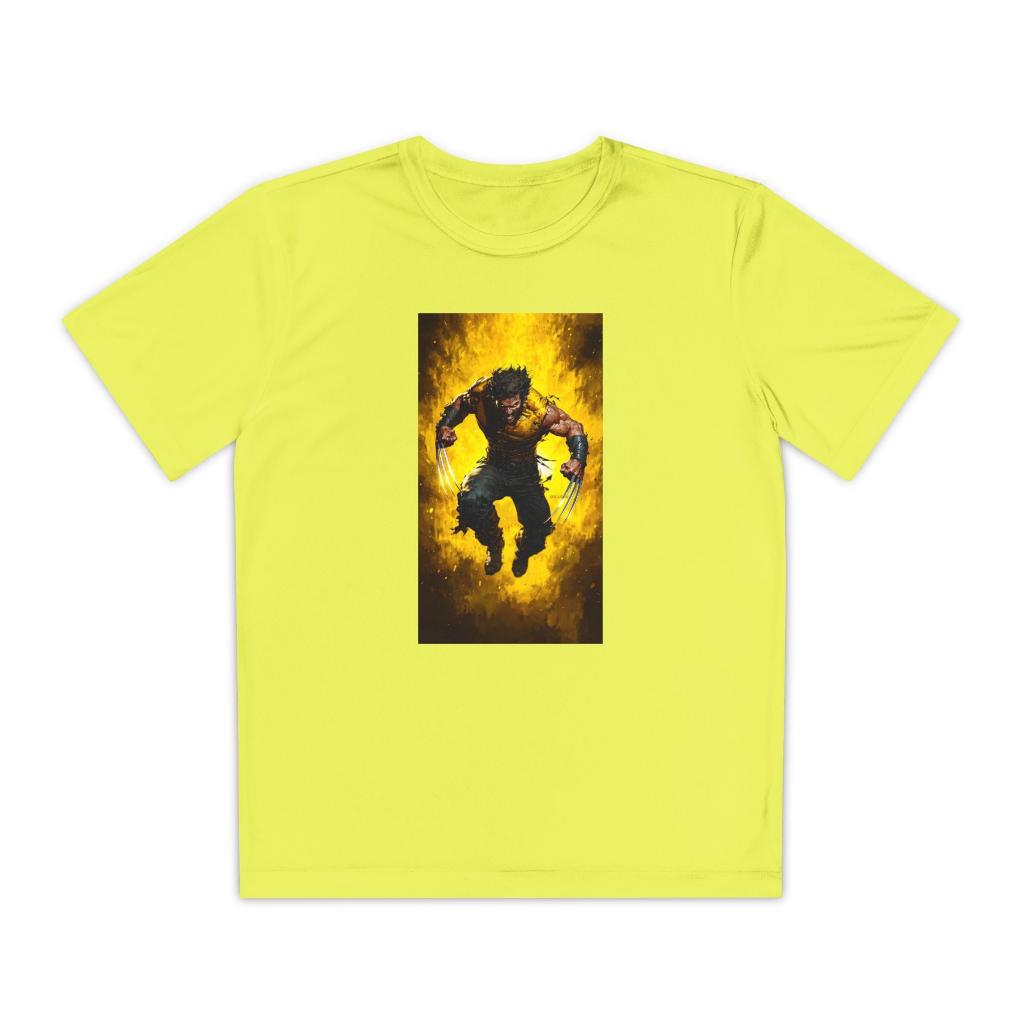 Wolverine Superhero Marvel Patriotic, Kids Graphic T-Shirt, Boys Hero Top, Girls Comic Book Clothing, Birthday