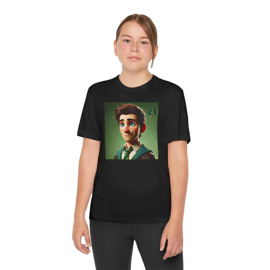 Youth Competitor Tee - Harry Potter, Wizard School Shirt, Magical Kids Top, Hogwarts Fan Gift, Sorcerer's Stone T-Shirt