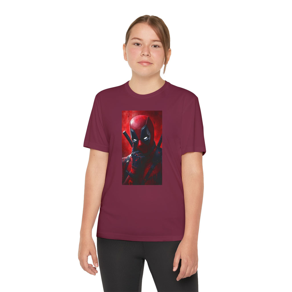 Deadpool Superhero Marvel Patriotic, Kids Graphic T-Shirt, Boys Hero Top, Girls Comic Book Clothing, Birthday