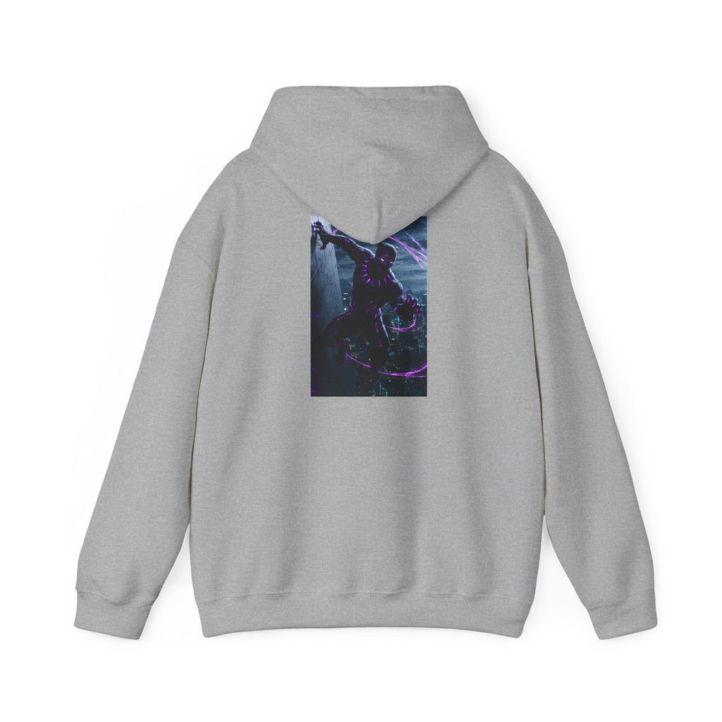 Hooded Sweatshirt - The Black Panther Design