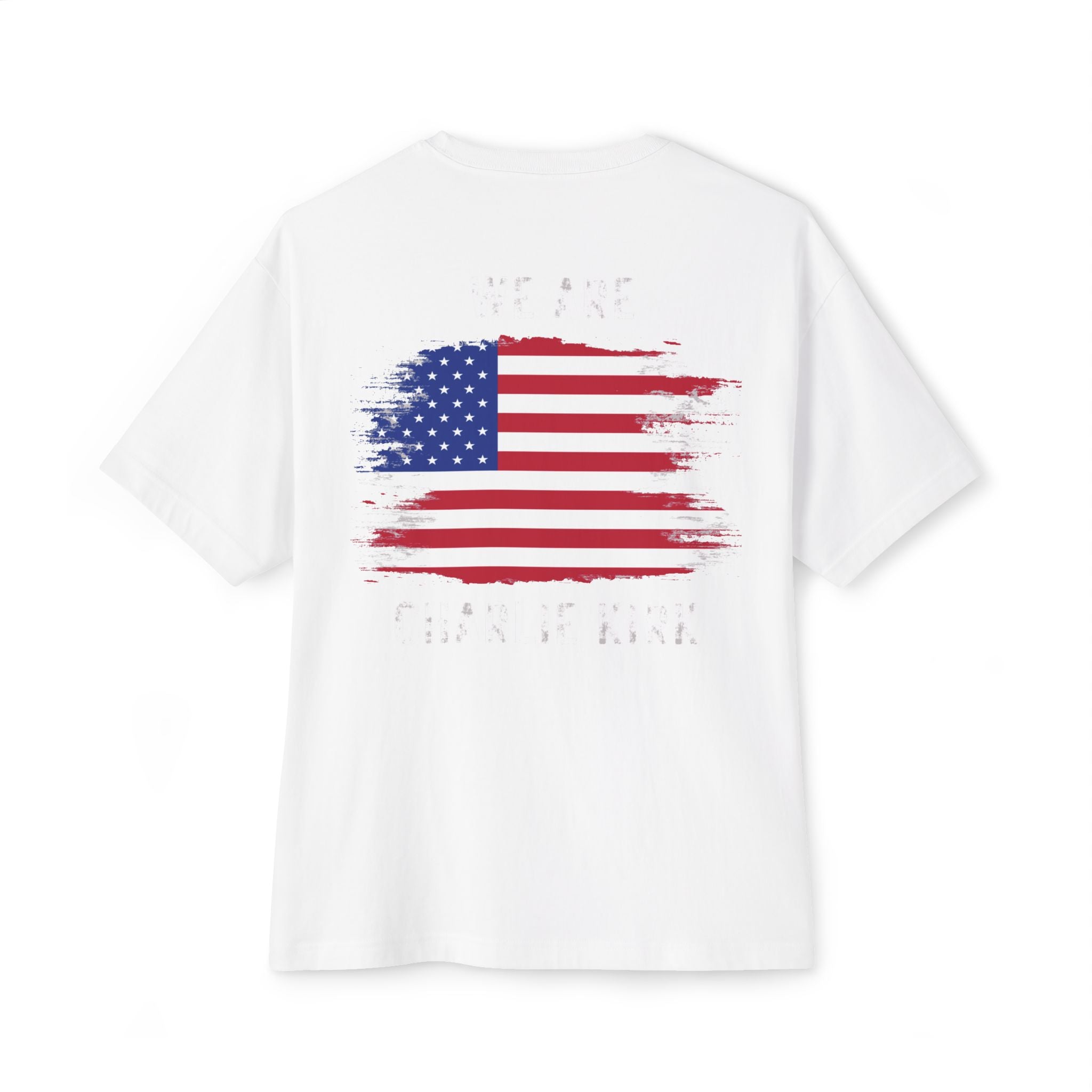 Charlie Kirk Unisex Oversized Boxy Tee