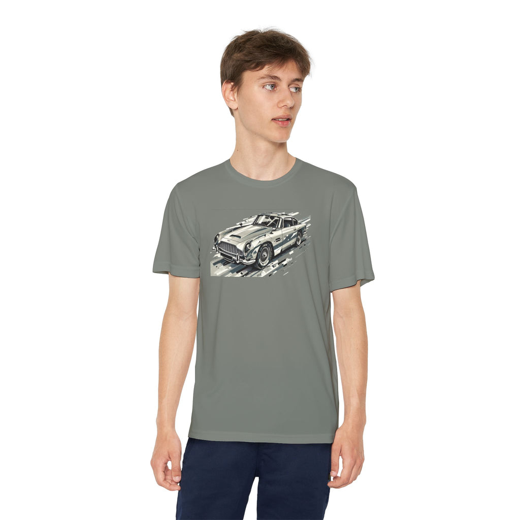 Aston Martin Youth T-Shirt Sports Graphic Tee, Cool Athletic Shirt for Kids, Perfect for Sports Events, Team Spirit