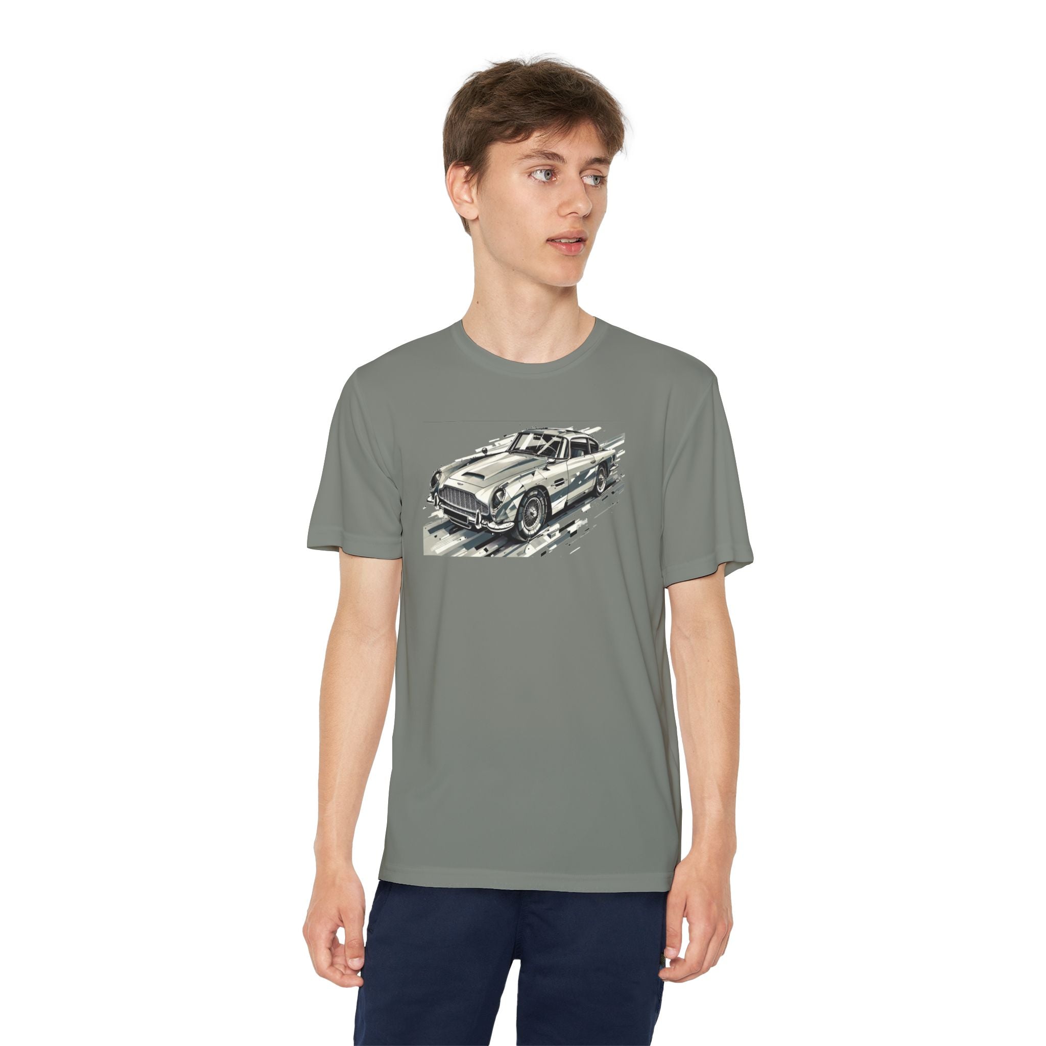 Aston Martin Youth T-Shirt Sports Graphic Tee, Cool Athletic Shirt for Kids, Perfect for Sports Events, Team Spirit