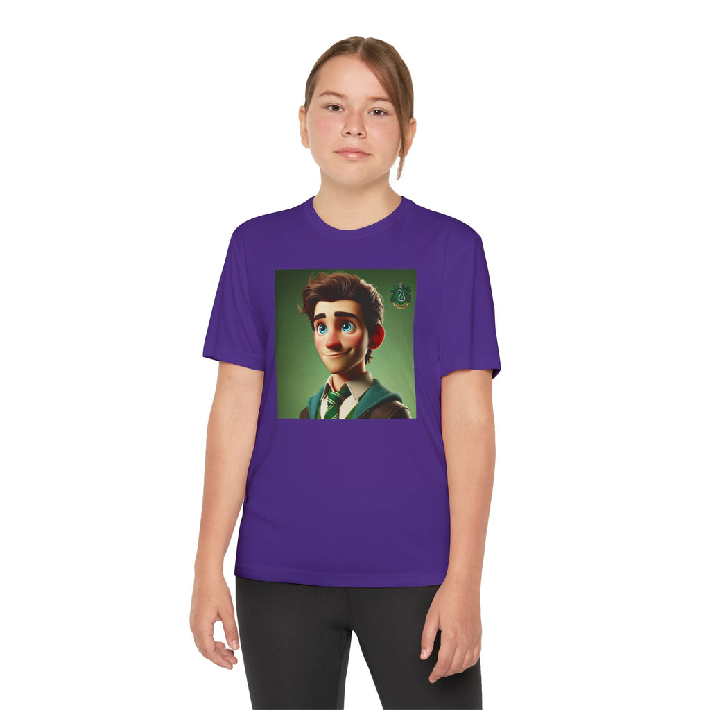 Youth Competitor Tee - Harry Potter, Wizard School Shirt, Magical Kids Top, Hogwarts Fan Gift, Sorcerer's Stone T-Shirt
