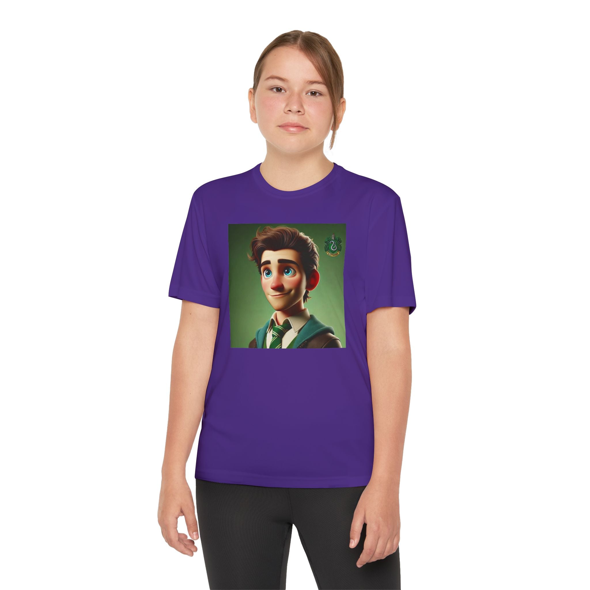 Youth Competitor Tee - Harry Potter, Wizard School Shirt, Magical Kids Top, Hogwarts Fan Gift, Sorcerer's Stone T-Shirt