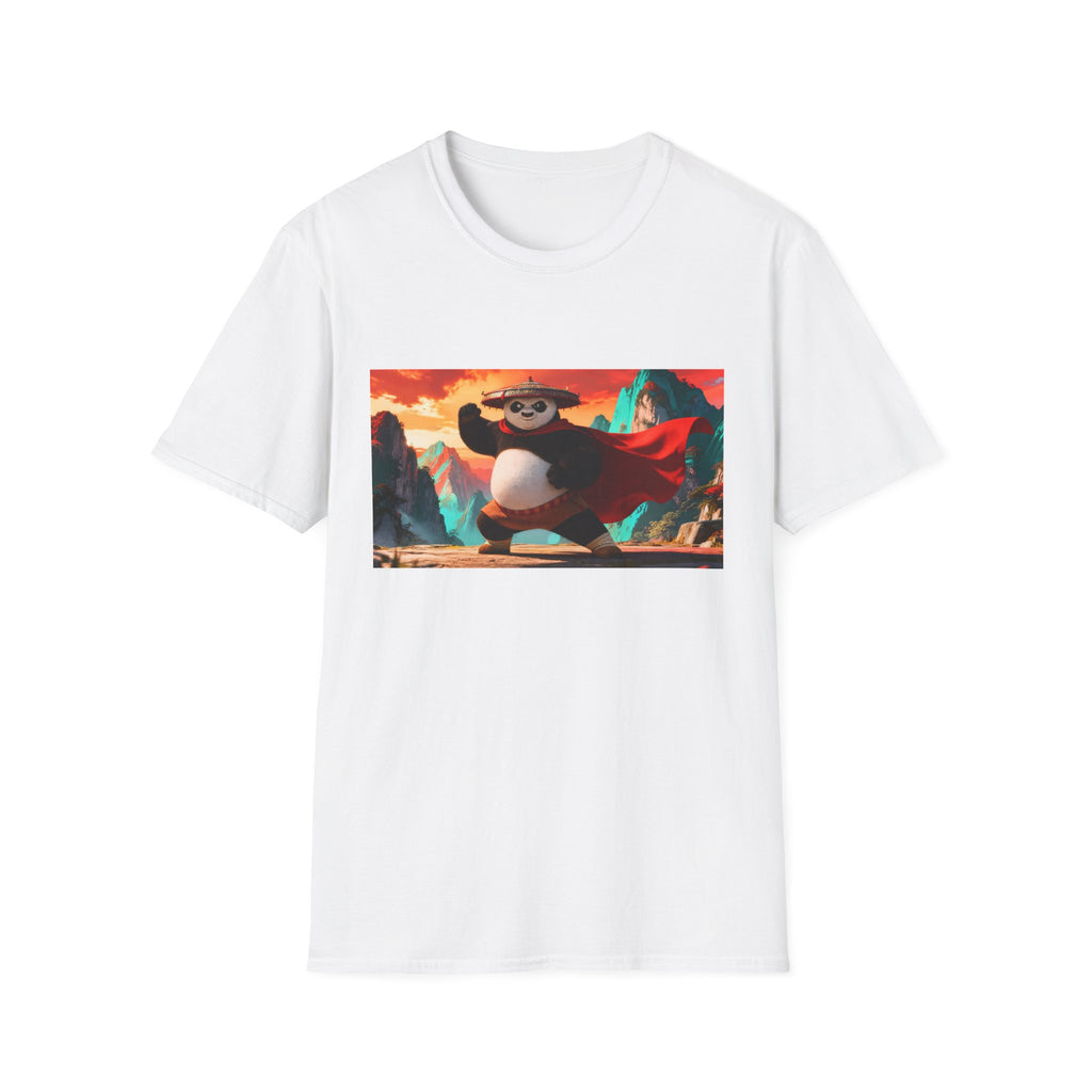 Kung Fu Panda Unisex Softstyle T-Shirt, DreamWorks Animation Youth Competitor Tee, Graphic Tee, Movie Fan Gift, Cult Classic Shirt, Comfy