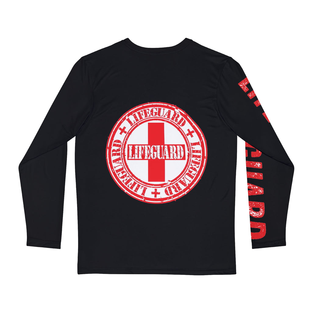 Lifeguard Long Sleeve Shirt, Beachwear, Summer Essentials, Swim Team Apparel, Gift for Lifeguards, Ocean Lover's Gear