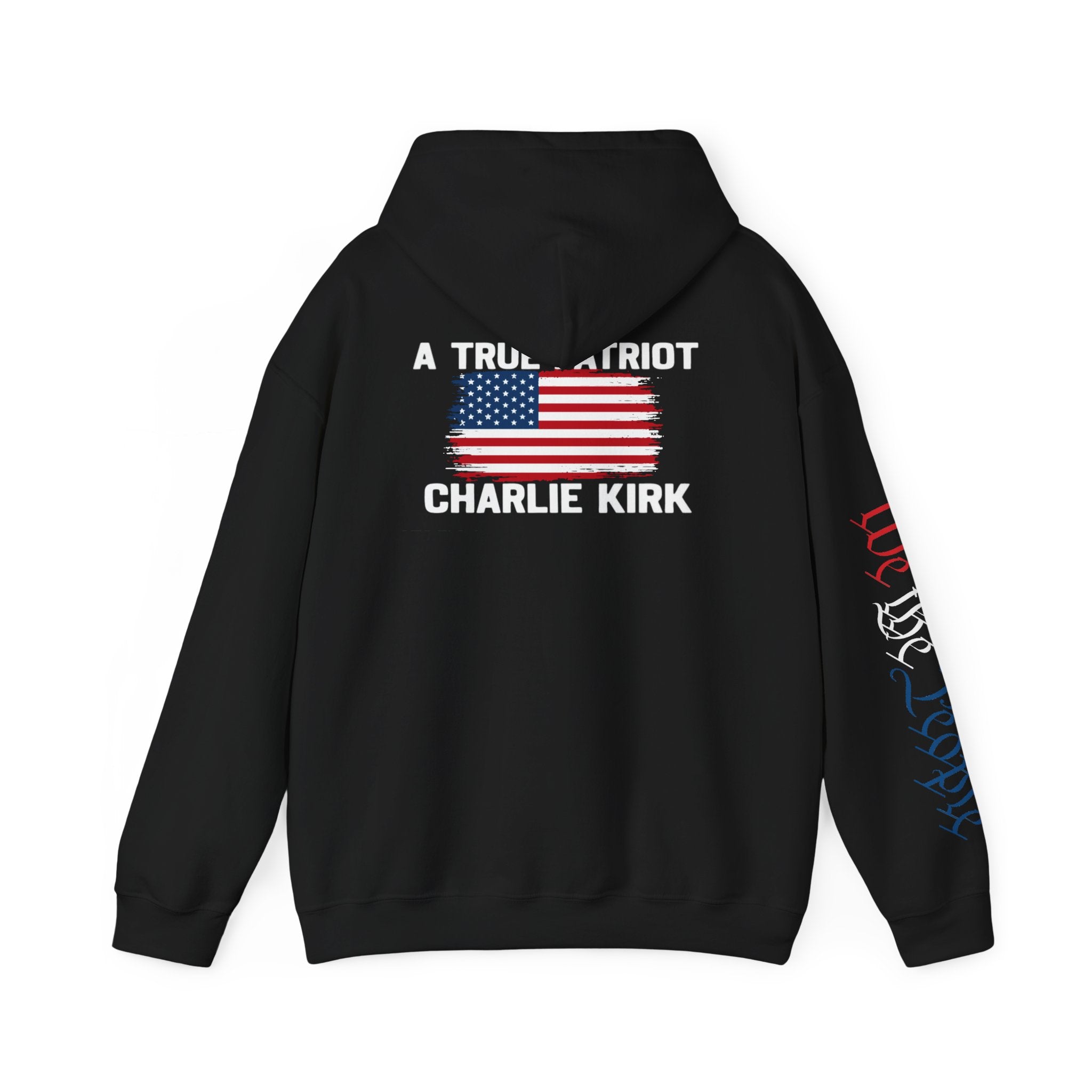 Charlie kirk Patriotic Hoodie Rebel Spirit Unisex Hoodie