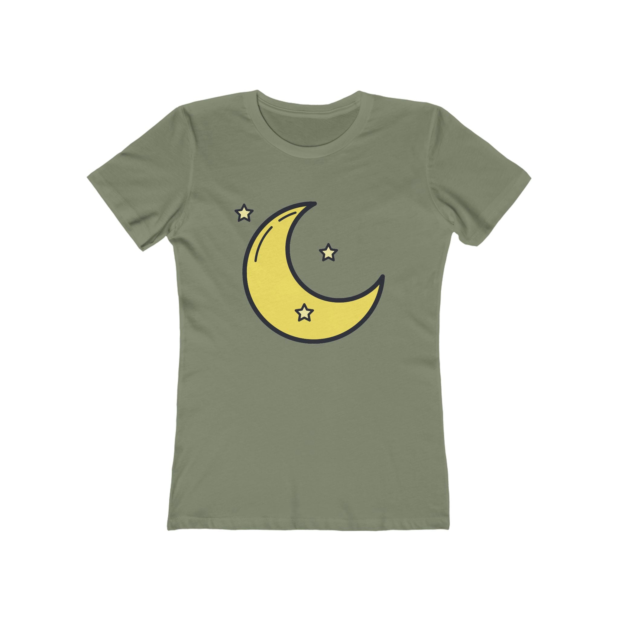 Moon Women's Tshirt, Lunar Graphic Tee, Celestial Shirt, Night Sky Top, Space Lover Gift