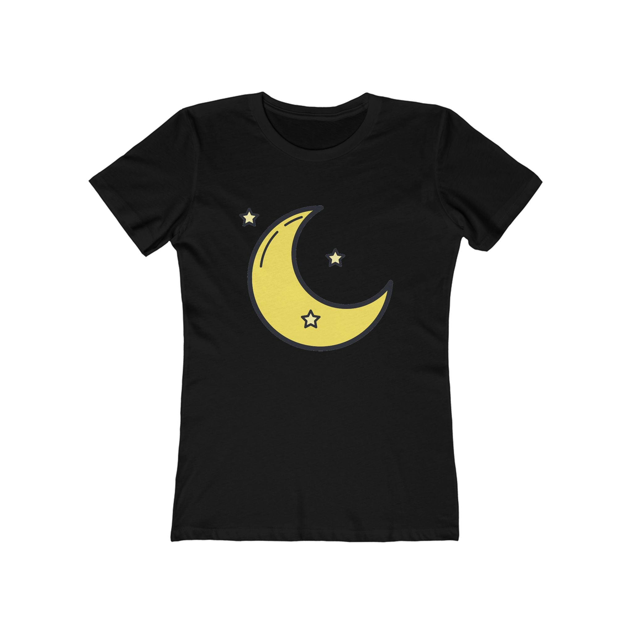 Moon Women's Tshirt, Lunar Graphic Tee, Celestial Shirt, Night Sky Top, Space Lover Gift