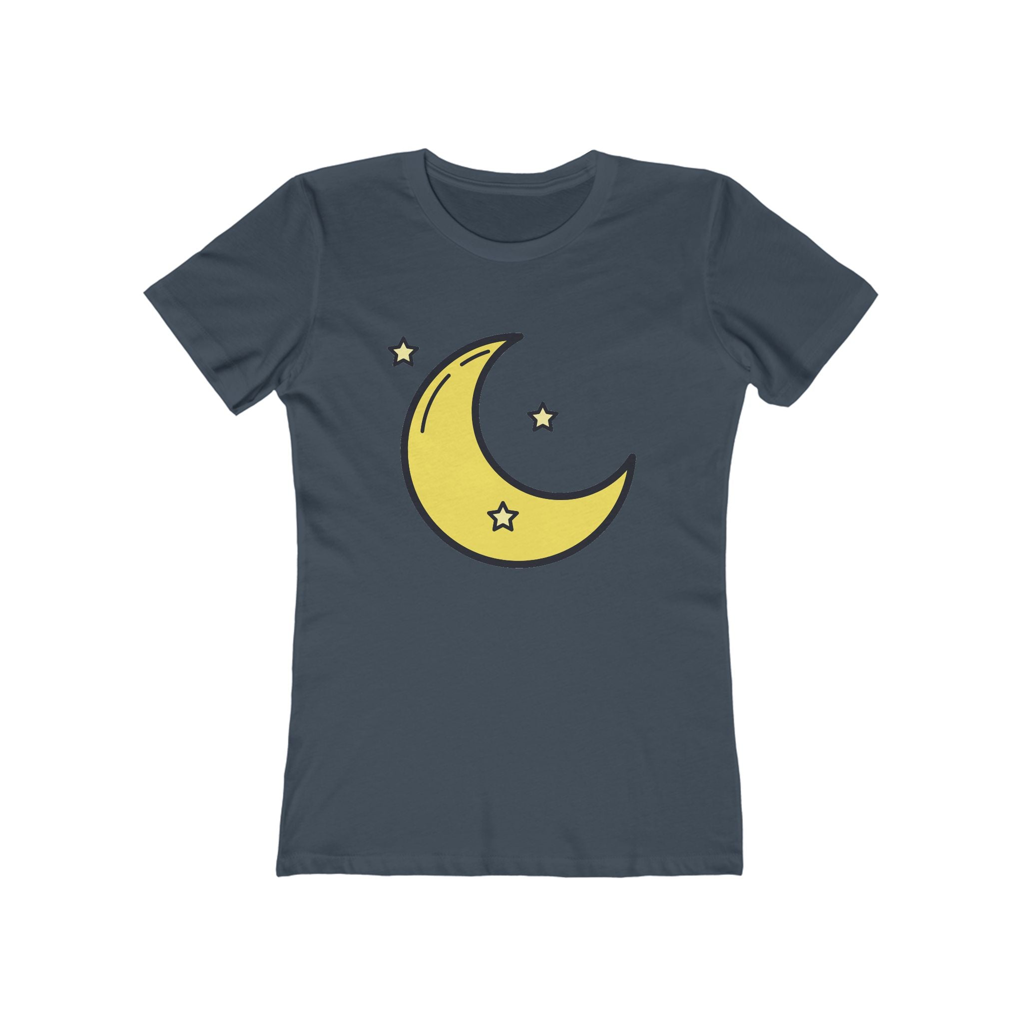 Moon Women's Tshirt, Lunar Graphic Tee, Celestial Shirt, Night Sky Top, Space Lover Gift