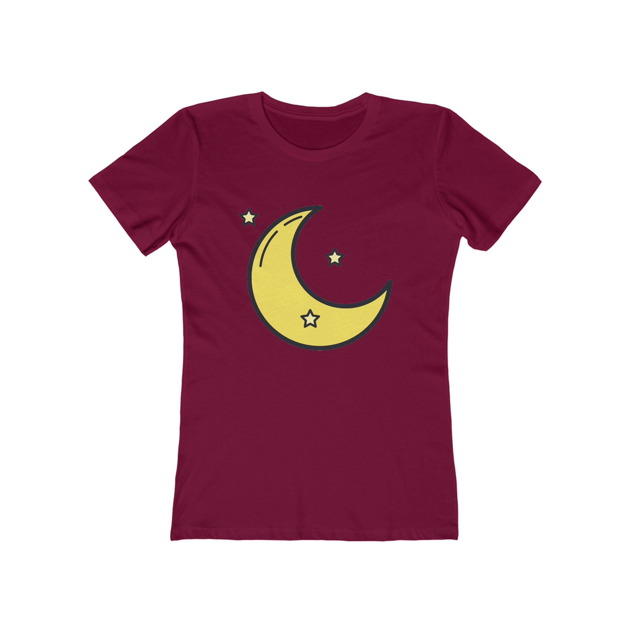 Moon Women's Tshirt, Lunar Graphic Tee, Celestial Shirt, Night Sky Top, Space Lover Gift