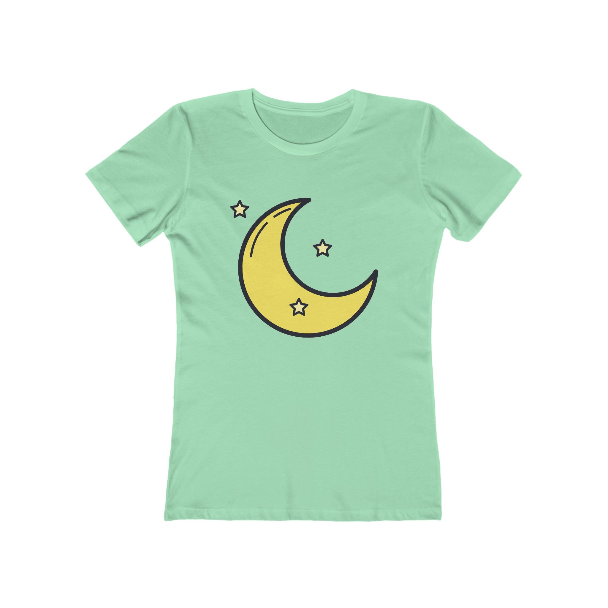 Moon Women's Tshirt, Lunar Graphic Tee, Celestial Shirt, Night Sky Top, Space Lover Gift