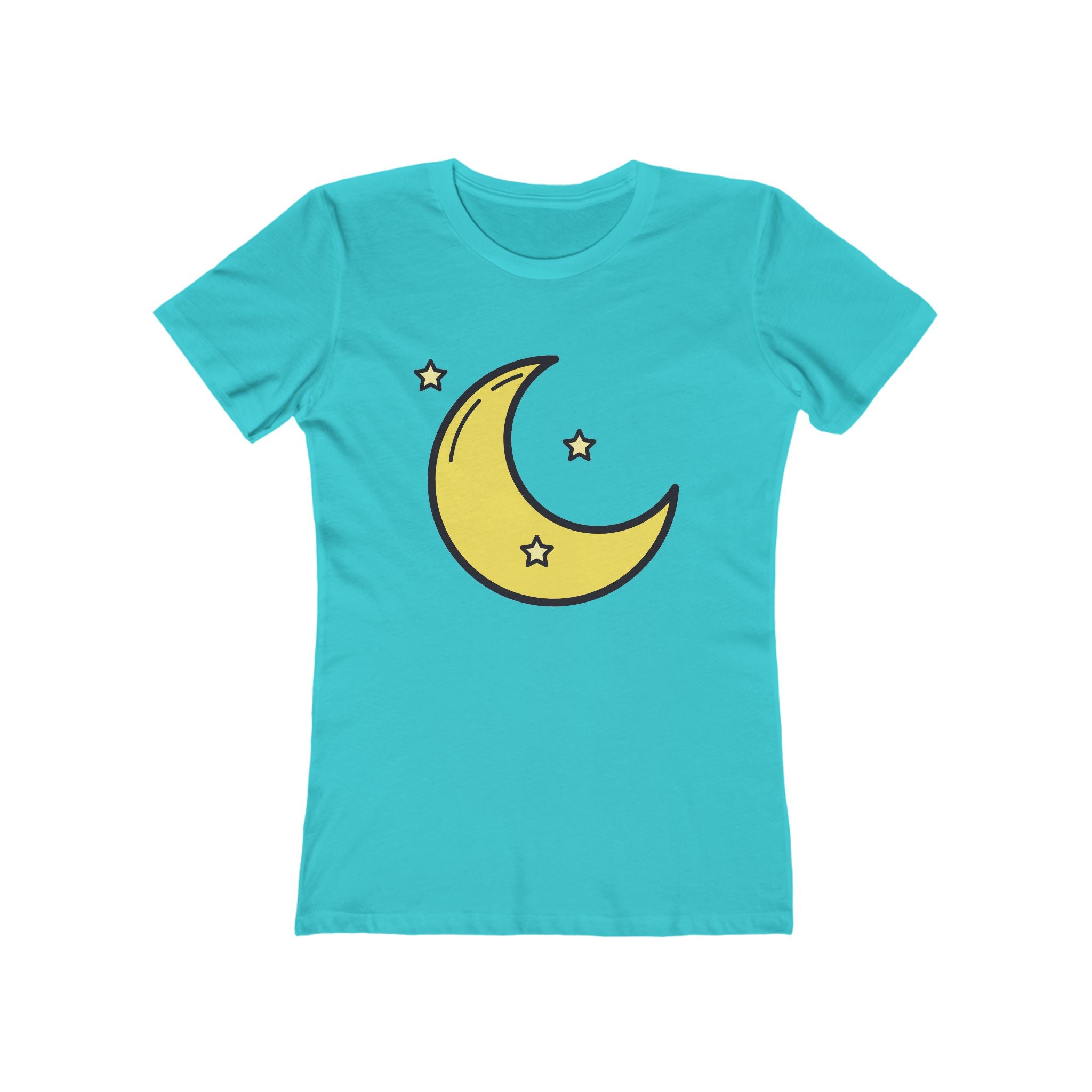 Moon Women's Tshirt, Lunar Graphic Tee, Celestial Shirt, Night Sky Top, Space Lover Gift