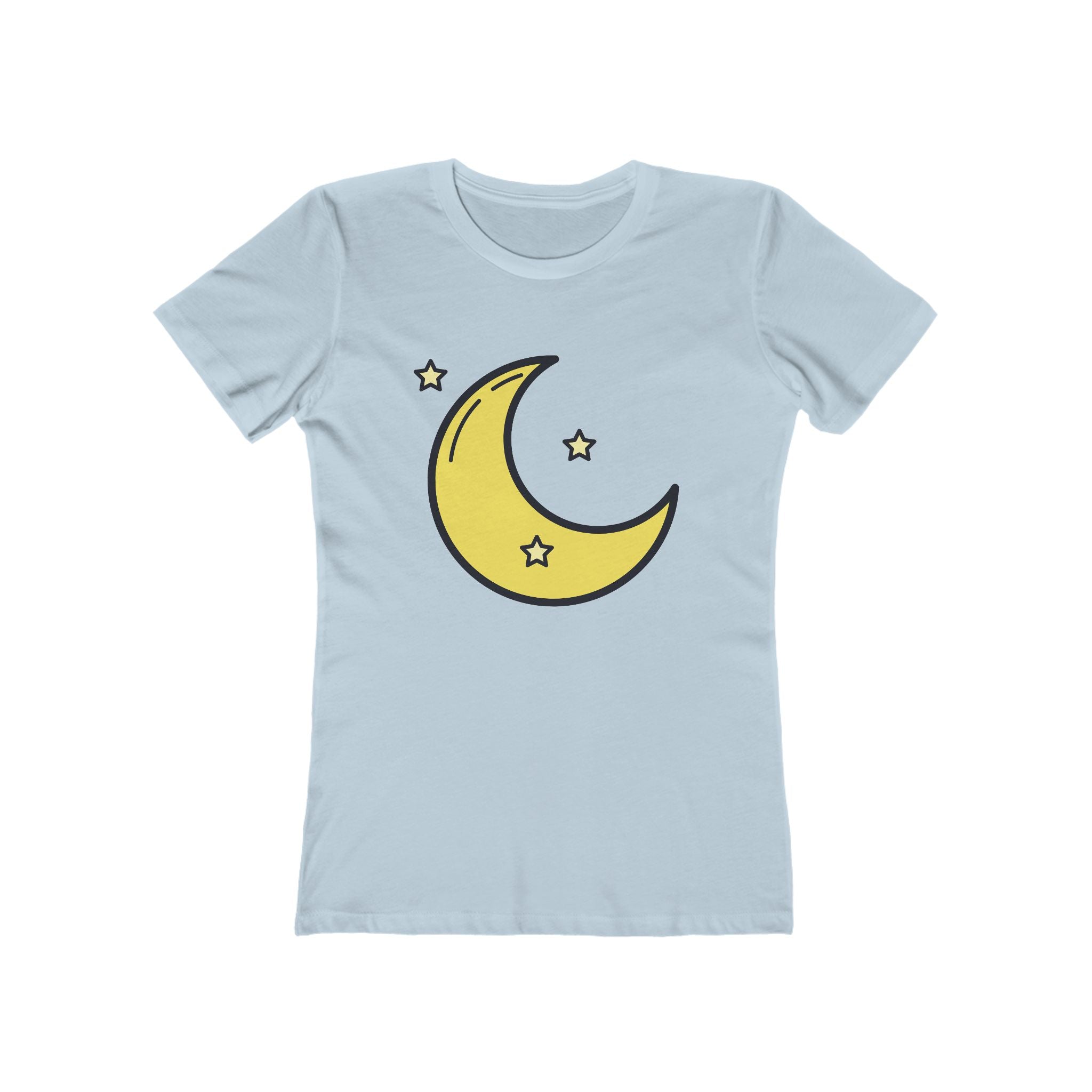 Moon Women's Tshirt, Lunar Graphic Tee, Celestial Shirt, Night Sky Top, Space Lover Gift