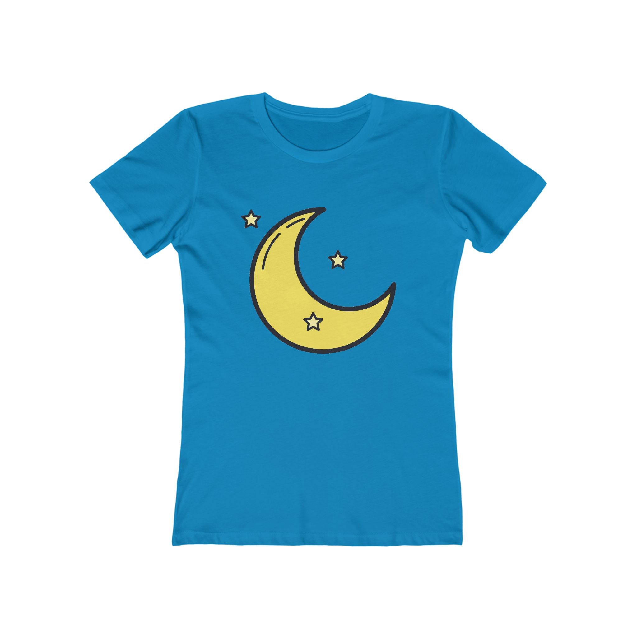 Moon Women's Tshirt, Lunar Graphic Tee, Celestial Shirt, Night Sky Top, Space Lover Gift
