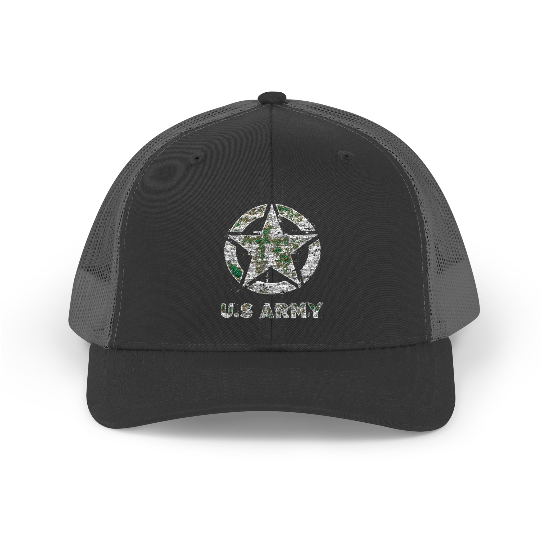 US Army Patriotic Snapback Trucker Cap with Thin Red Line Design, Ideal for First Responders, Supportive Gifts, Memorials, Everyday Wear