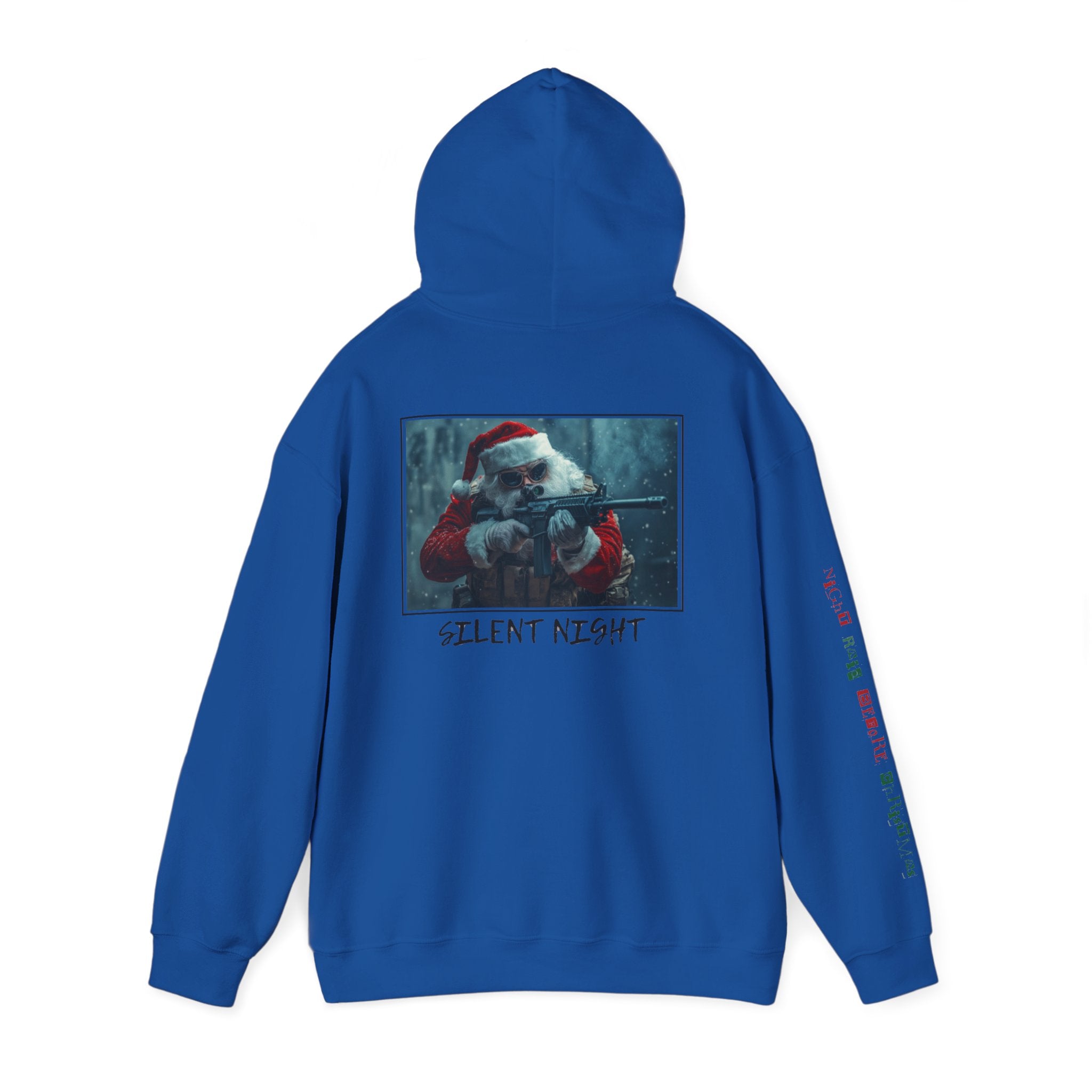 Night Raid Before Christmas Patriotic Hoodie Rebel Spirit Unisex Hoodie