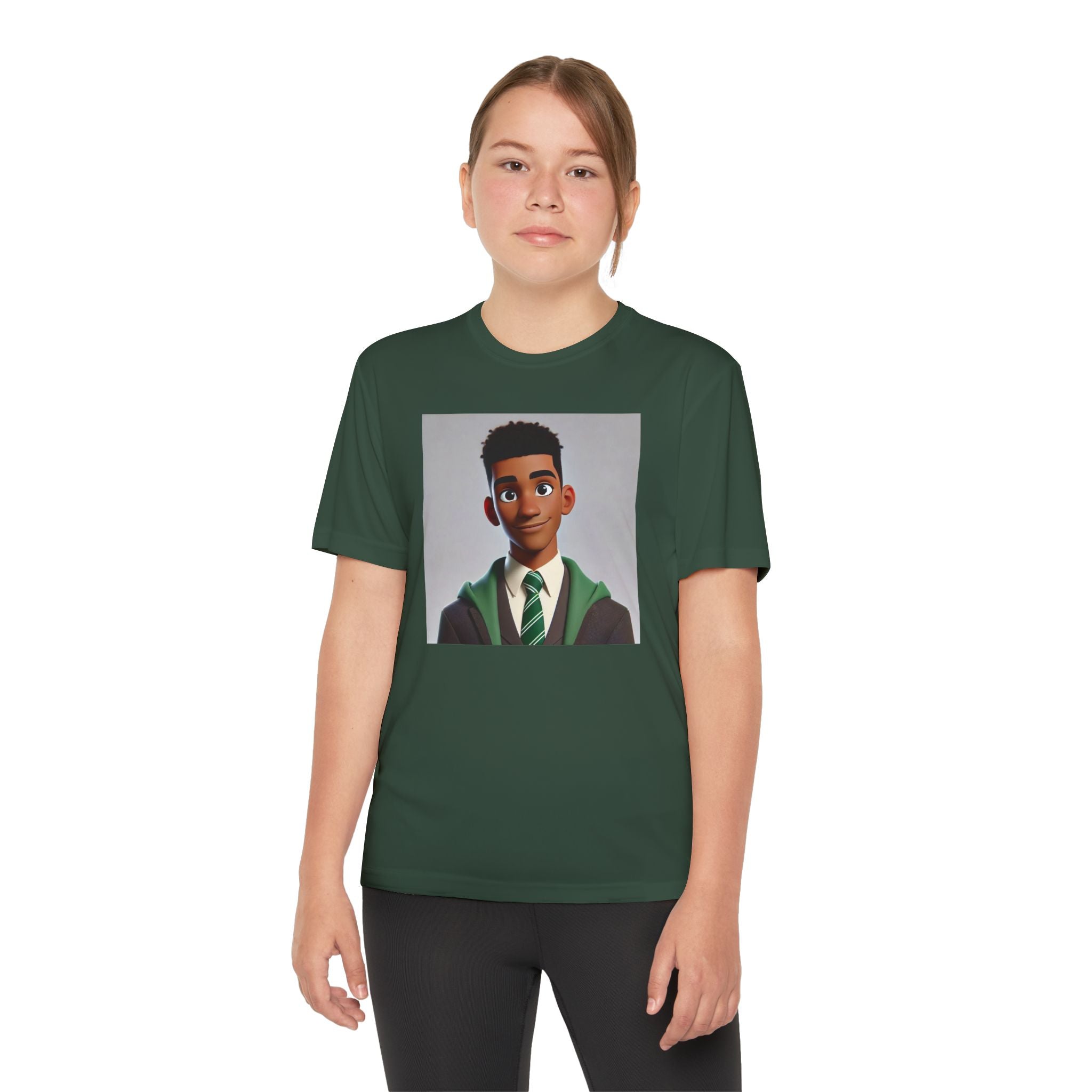 Youth Competitor Tee - Harry Potter, Wizard School Shirt, Magical Kids Top, Hogwarts Fan Gift, Sorcerer's Stone T-Shirt