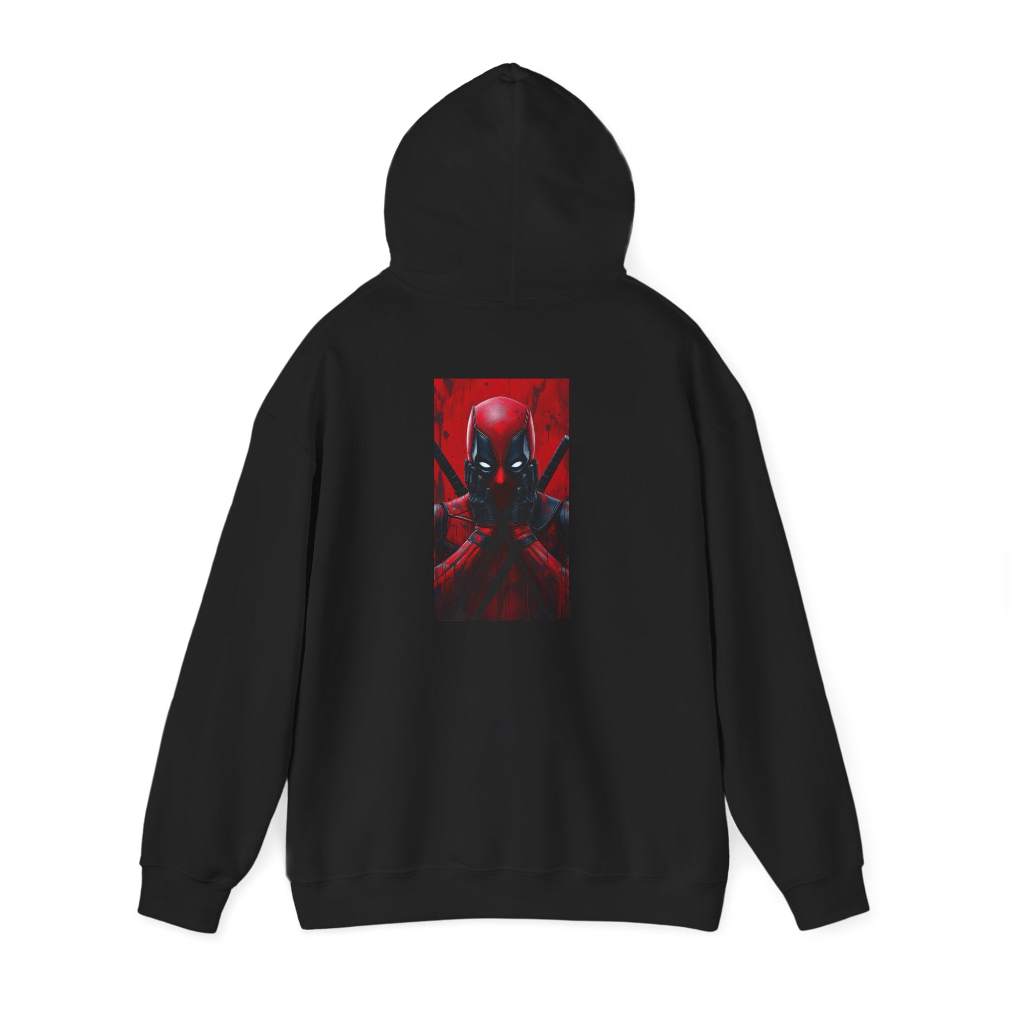 Hooded Sweatshirt - Deadpool Design