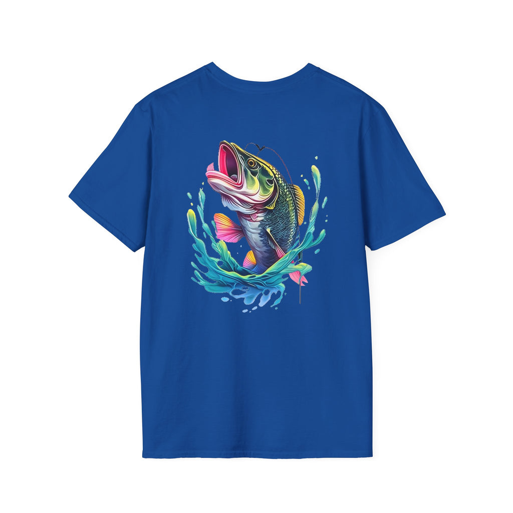 Patriotic Fishing Tshirt, American Flag Tee, 4th of July Shirt, USA Independence Day Top, Patriotic Graphic Tee, Unisex Patriotic