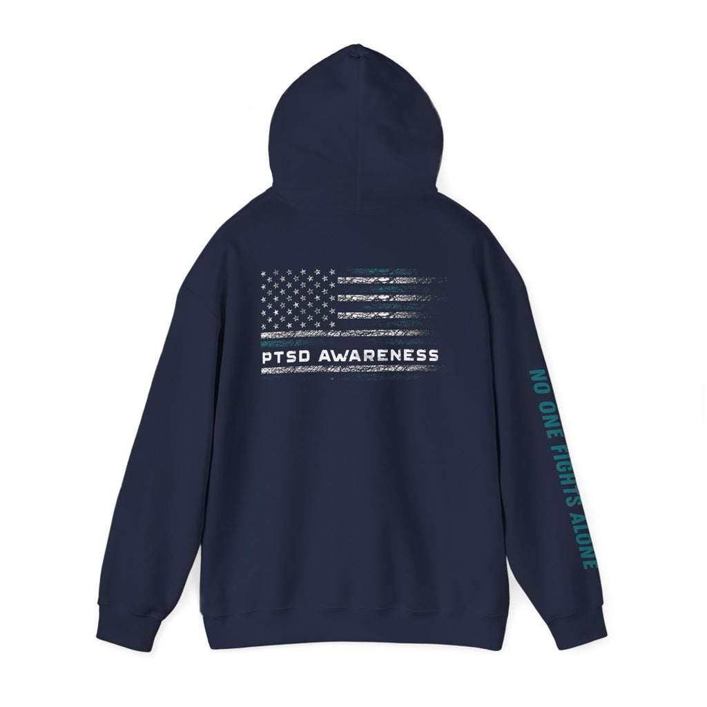 PTSD Aweness Patriotic Hoodie